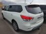 2013 Super White /Black Nissan Pathfinder LE 4WD (5N1AR2MM9DC) with an 3.5L V6 DOHC 24V engine, Continuously Variable Transmission transmission, located at 801 South State Street, Salt Lake City, UT, 84111, (801) 328-0098, 40.751953, -111.888206 - Clean title only 2 owners on Carfax! Spacious 3rd row seating! Perfect family vehicle! Carfax shows regular service history! Vehicle has been maintained and kept in good condition by previous owners! Features: Alloy Wheels, Rear Air Conditioning, Cloth Seats, Third Row Seat, Fold-Away Third Row, To - Photo#3