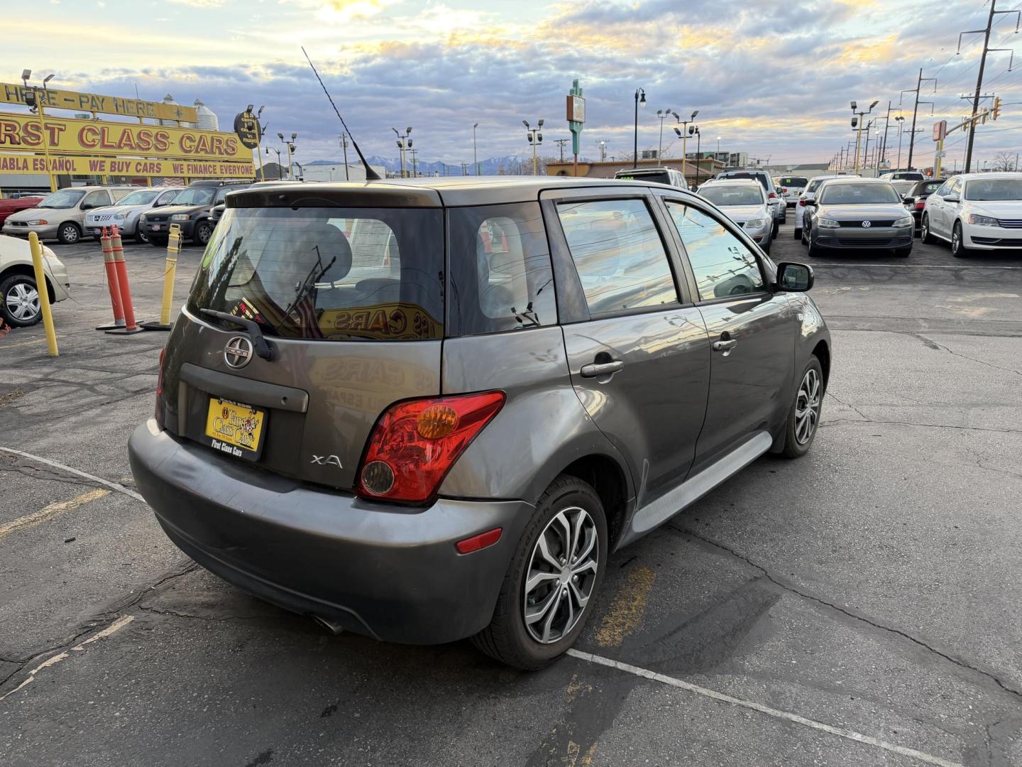 2005 Mineral Gray Metallic /Black Scion xA Hatchback (JTKKT624950) with an 1.5L L4 DOHC 16V engine, Automatic transmission, located at 801 South State Street, Salt Lake City, UT, 84111, (801) 328-0098, 40.751953, -111.888206 - Clean title! Gas saver The 2005 Scion xA Hatchback has an EPA-estimated gas mileage of 27 mpg in the city and 35 mpg on the highway!!! Great car for anyone looking for affordable reliable transportation! Scion is made by Toyota so this has affordability but dependable with a Toyota motor and Toyota - Photo#5