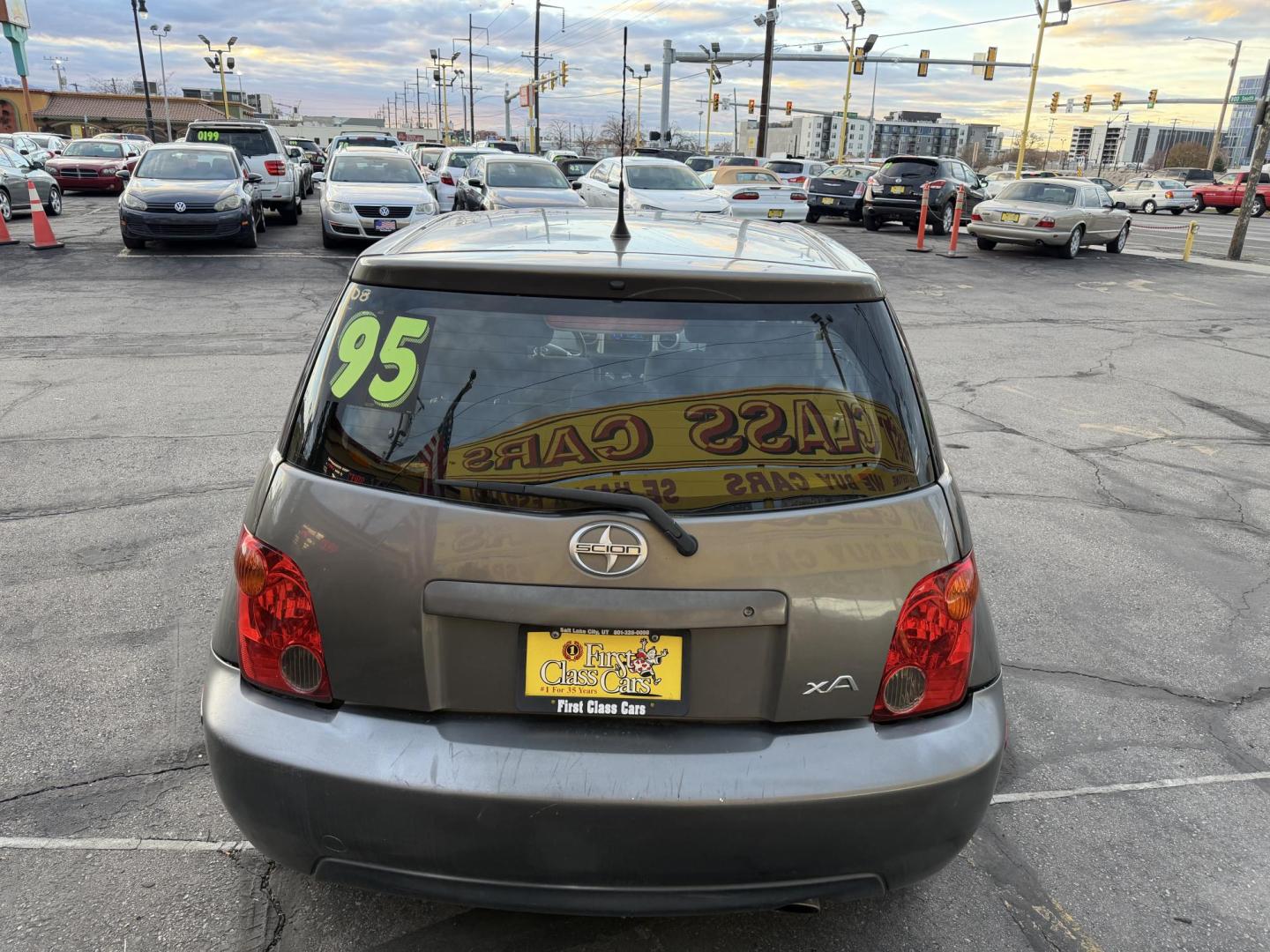 2005 Mineral Gray Metallic /Black Scion xA Hatchback (JTKKT624950) with an 1.5L L4 DOHC 16V engine, Automatic transmission, located at 801 South State Street, Salt Lake City, UT, 84111, (801) 328-0098, 40.751953, -111.888206 - Clean title! Gas saver The 2005 Scion xA Hatchback has an EPA-estimated gas mileage of 27 mpg in the city and 35 mpg on the highway!!! Great car for anyone looking for affordable reliable transportation! Scion is made by Toyota so this has affordability but dependable with a Toyota motor and Toyota - Photo#6