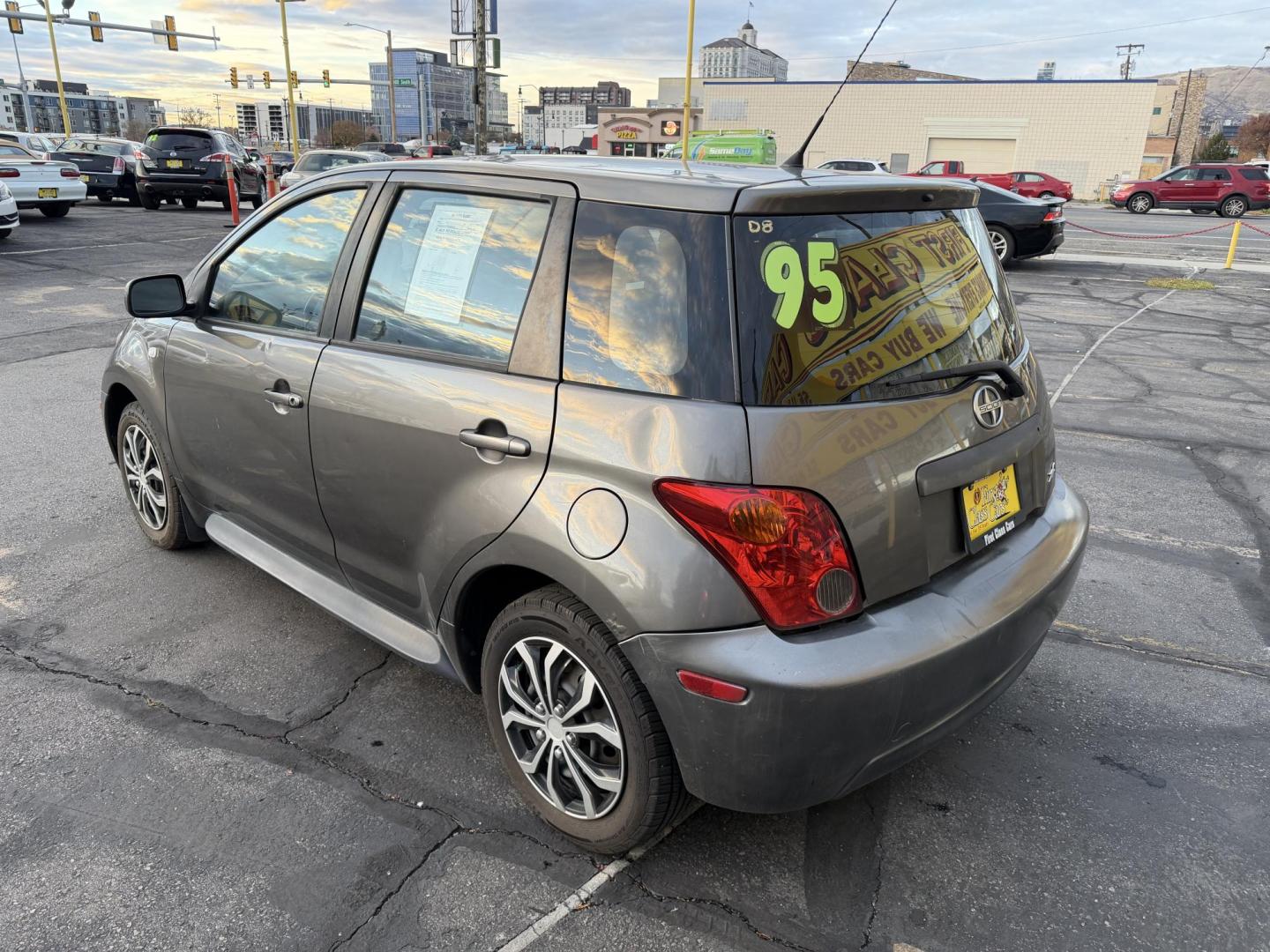 2005 Mineral Gray Metallic /Black Scion xA Hatchback (JTKKT624950) with an 1.5L L4 DOHC 16V engine, Automatic transmission, located at 801 South State Street, Salt Lake City, UT, 84111, (801) 328-0098, 40.751953, -111.888206 - Clean title! Gas saver The 2005 Scion xA Hatchback has an EPA-estimated gas mileage of 27 mpg in the city and 35 mpg on the highway!!! Great car for anyone looking for affordable reliable transportation! Scion is made by Toyota so this has affordability but dependable with a Toyota motor and Toyota - Photo#7