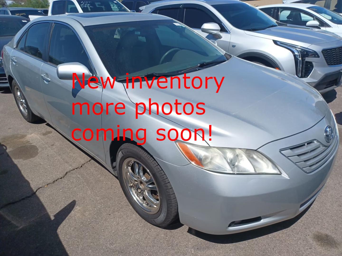 2007 Silver Sky Metallic /Tan Toyota Camry LE V6 (4T1BK46K47U) with an 3.5L V6 DOHC 24V engine, 6-Speed Automatic Overdrive transmission, located at 801 South State Street, Salt Lake City, UT, 84111, (801) 328-0098, 40.751953, -111.888206 - Clean title! Super low Miles for the year! No accidents on Carfax! 22 service records on Carfax that show regular maintenance and service including oil changes! From a dry climate area in Arizona has not been in the Utah snow yet! Approved for up to a 5 year warranty through our national warranty co - Photo#0