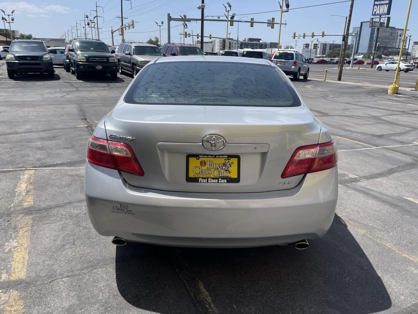 2007 Silver Sky Metallic /Tan Toyota Camry LE V6 (4T1BK46K47U) with an 3.5L V6 DOHC 24V engine, 6-Speed Automatic Overdrive transmission, located at 801 South State Street, Salt Lake City, UT, 84111, (801) 328-0098, 40.751953, -111.888206 - Clean title! Super low Miles for the year! No accidents on Carfax! 22 service records on Carfax that show regular maintenance and service including oil changes! From a dry climate area in Arizona has not been in the Utah snow yet! Approved for up to a 5 year warranty through our national warranty co - Photo#6