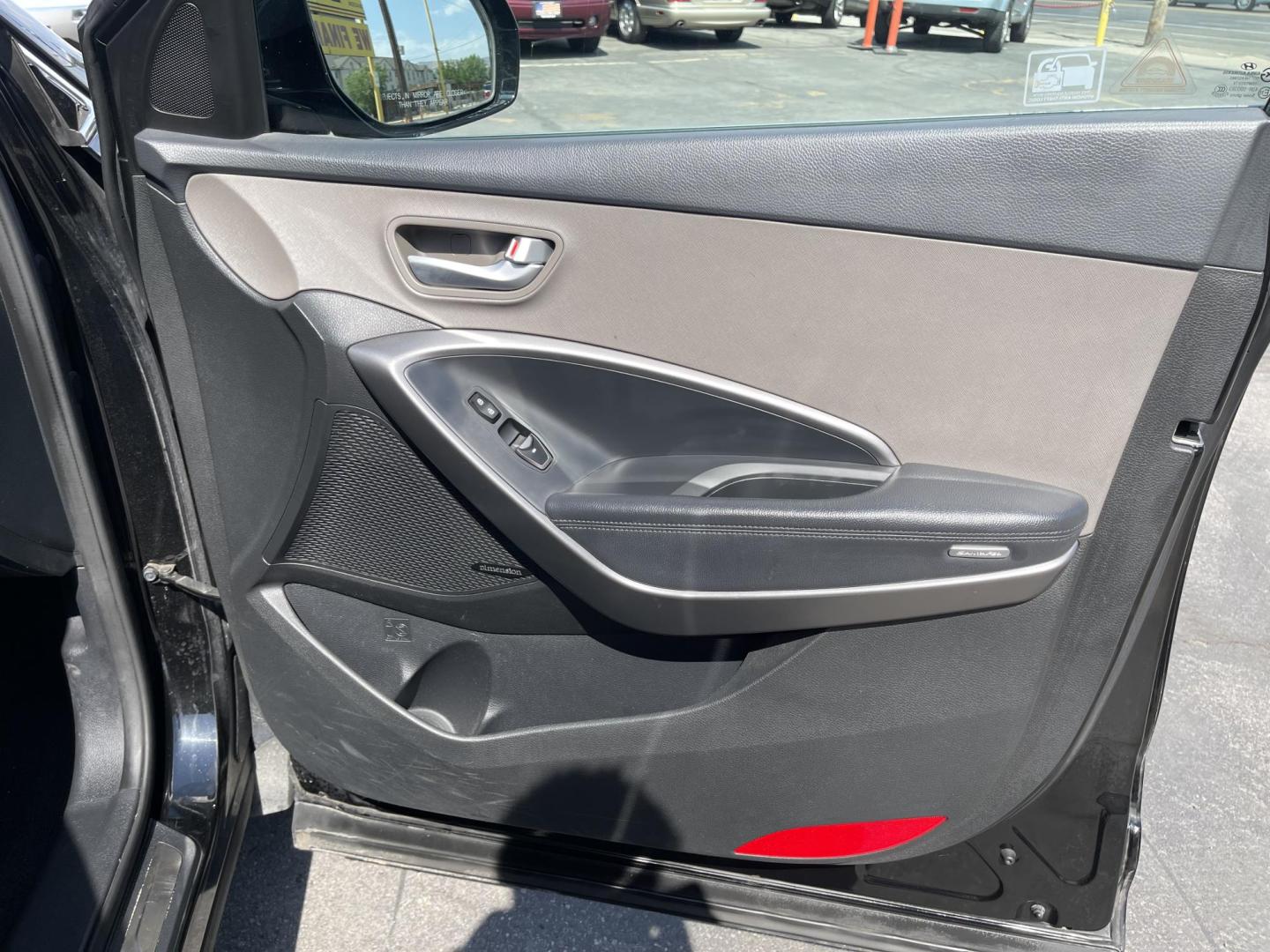 2013 Black /Tan Hyundai Santa Fe GLS AWD (KM8SNDHF2DU) with an 3.3L V6 DOHC 24V engine, 6-Speed Automatic transmission, located at 801 South State Street, Salt Lake City, UT, 84111, (801) 328-0098, 40.751953, -111.888206 - Super clean 2013 Santa Fe inside and out very clean SUV! Clean title! 3rd row seating! Leather Seats! All Wheel Drive! Approved for up to a 5 year bumper to bumper warranty that covers every major part! This is a must see for anyone looking for a clean SUV with 3rd row seating! Features: 4WD/AWD, A - Photo#28