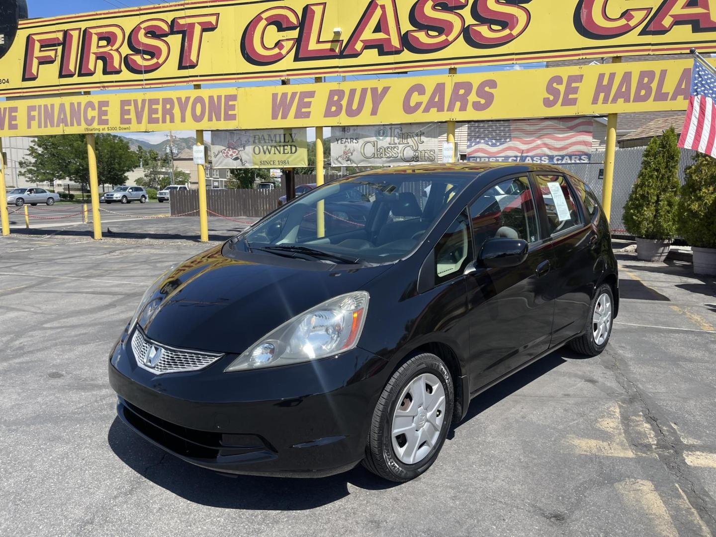 2012 Black /BLACK Honda Fit 5-Speed AT (JHMGE8H34CS) with an 1.5L L4 SOHC 16V engine, 5-Speed Automatic transmission, located at 801 South State Street, Salt Lake City, UT, 84111, (801) 328-0098, 40.751953, -111.888206 - Clean Title only 2 previous owners on the Carfax history report! Excellent gas mileage this 2012 Honda Fit gets up to 28 MPG city and 35 MPG highway!!! This is a must see for anyone looking for a nice affordable car!!! Features: Cloth Seats, ABS Brakes, AM/FM Stereo, Air Conditioning, Automatic Tra - Photo#1