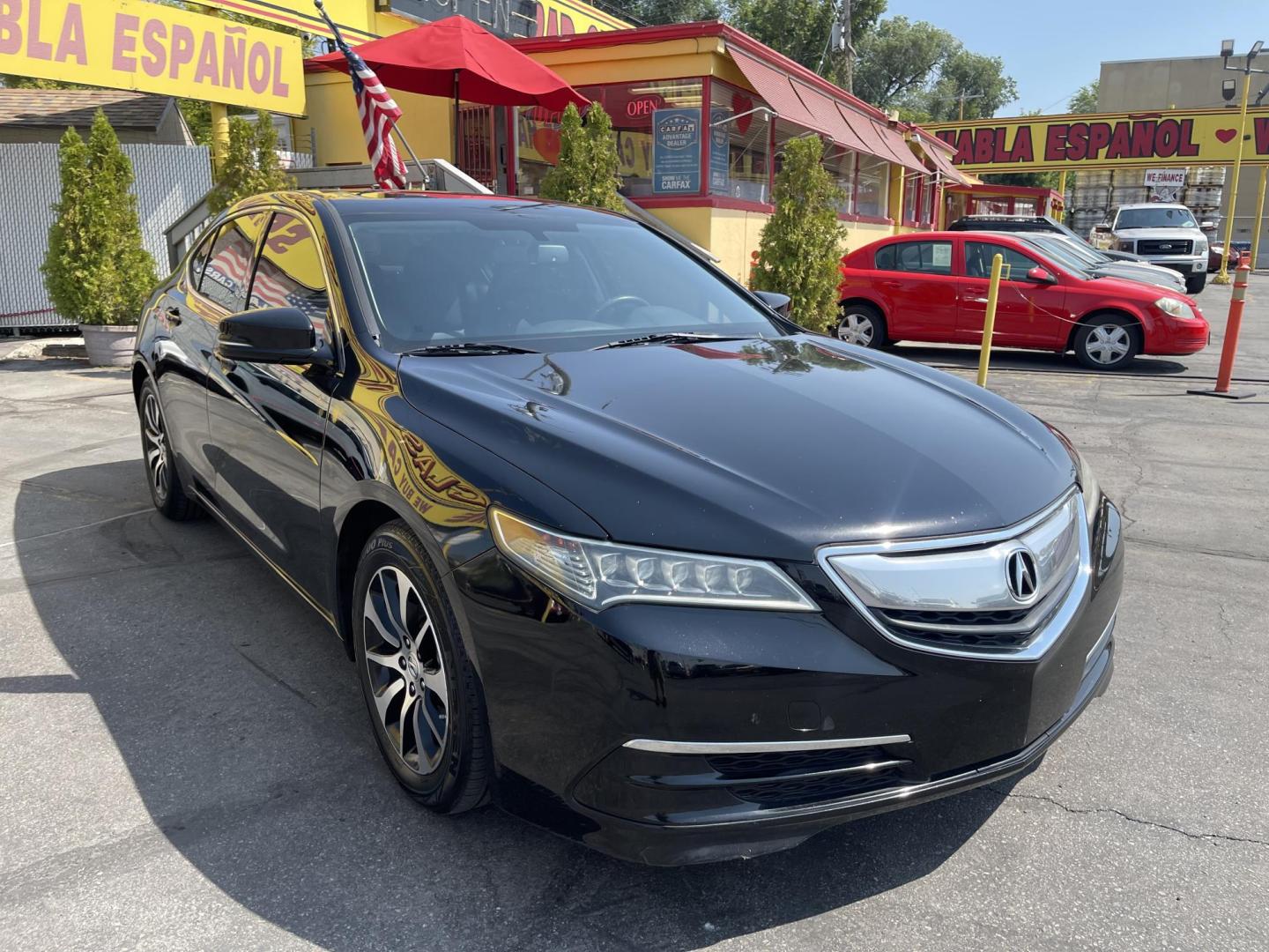 2015 Black /BLACK Acura TLX 8-Spd DCT (19UUB1F30FA) with an 2.5L L4 DOHC 16V engine, 8-Speed Automatic transmission, located at 801 South State Street, Salt Lake City, UT, 84111, (801) 328-0098, 40.751953, -111.888206 - Clean title! Immaculate condition! Very nice luxury sedan made with precision by Acura design and engineering! Hard to find in this great shape and also affordability for anyone looking to enjoy luxury in style at affordability! Clean Carfax report only shows 2 previous owners and no accidents!!! Mu - Photo#4