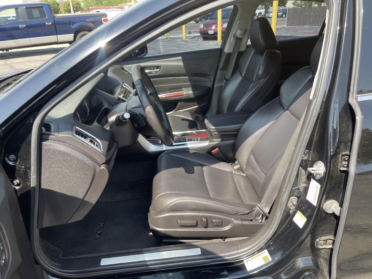 2015 Black /BLACK Acura TLX 8-Spd DCT (19UUB1F30FA) with an 2.5L L4 DOHC 16V engine, 8-Speed Automatic transmission, located at 801 South State Street, Salt Lake City, UT, 84111, (801) 328-0098, 40.751953, -111.888206 - Clean title! Immaculate condition! Very nice luxury sedan made with precision by Acura design and engineering! Hard to find in this great shape and also affordability for anyone looking to enjoy luxury in style at affordability! Clean Carfax report only shows 2 previous owners and no accidents!!! Mu - Photo#15