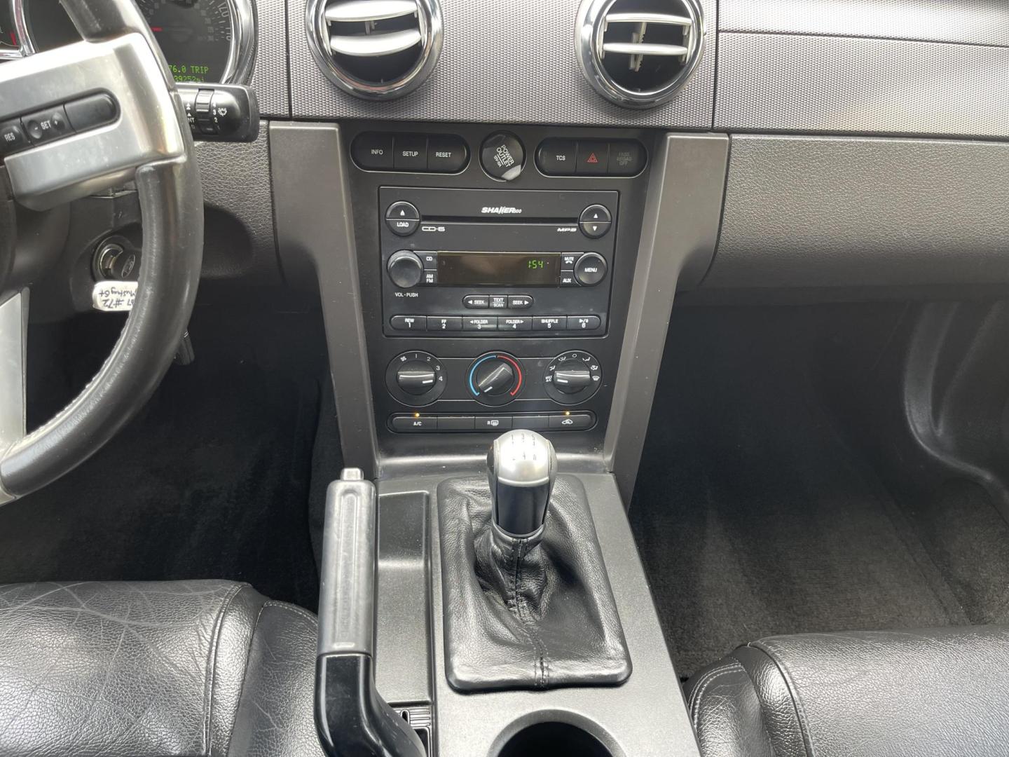 2007 Black /BLACK Ford Mustang GT Deluxe Coupe (1ZVFT82H075) with an 4.6L V8 SOHC 24V engine, Manual transmission, located at 801 South State Street, Salt Lake City, UT, 84111, (801) 328-0098, 40.751953, -111.888206 - ??Clean title 1 owner, no accidents! Immaculate condition inside and out must see! Very clean, this is the model everyone wants the GT V8 with Manual transmission super nice Mustang! Hard to find with the GT V8 and manual we don't see very many any more especially in excellent condition like this on - Photo#25