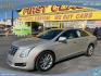 2014 Silver Sky Metallic /Tan Cadillac XTS Standard FWD (2G61L5S36E9) with an 3.6L V6 DOHC 24V engine, 6-Speed Automatic transmission, located at 801 South State Street, Salt Lake City, UT, 84111, (801) 328-0098, 40.751953, -111.888206 - Clean title! 1 Owner No accidents on Carfax!!! Carfax show this was meticulously maintained and serviced! Carfax shows regular oil changes were done and regular service intervals were taken care of. This was a new car dealer trade in that we took in it was an older retired gentlemen we were told tha - Photo#0