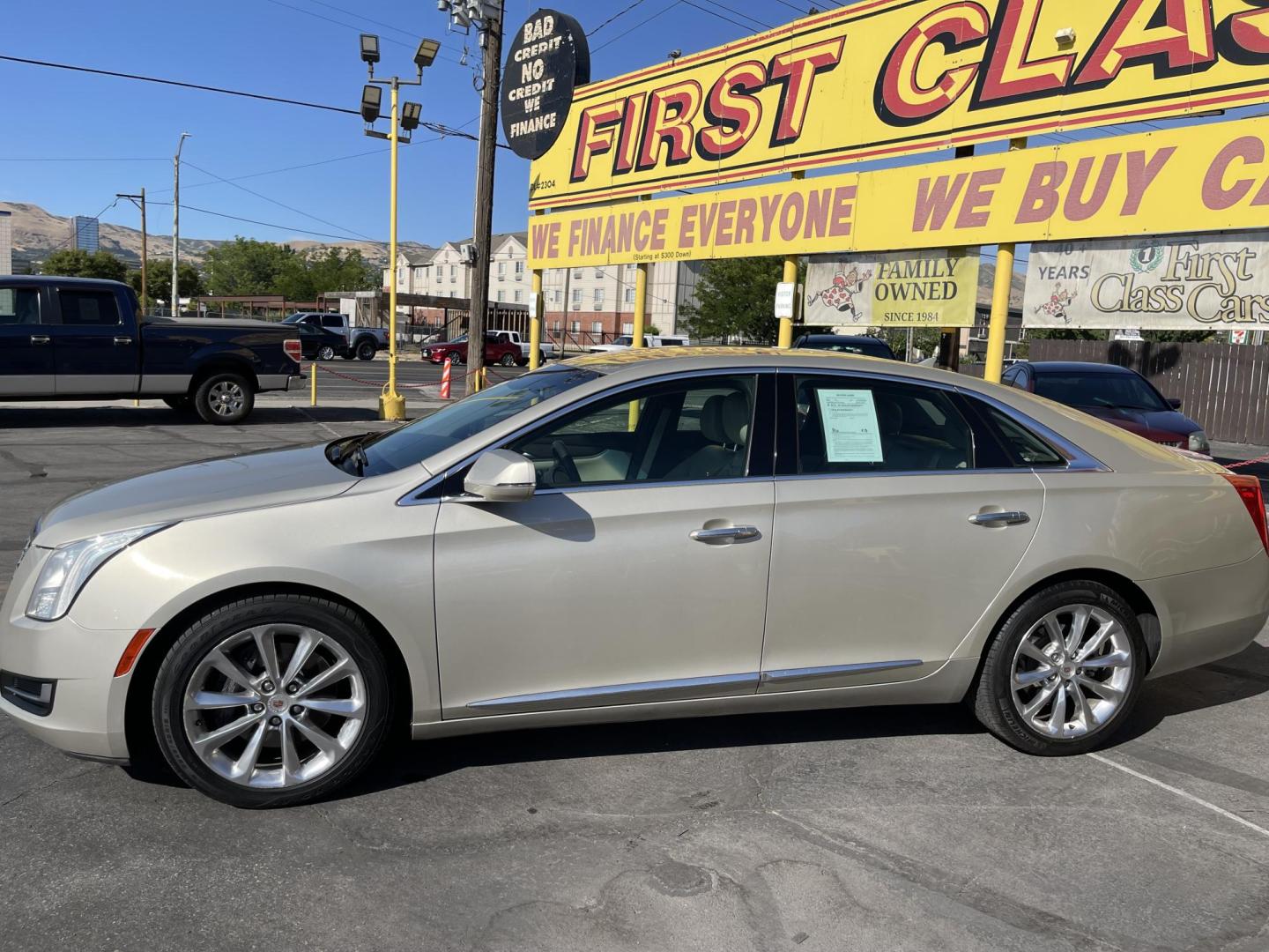 2014 Silver Sky Metallic /Tan Cadillac XTS Standard FWD (2G61L5S36E9) with an 3.6L V6 DOHC 24V engine, 6-Speed Automatic transmission, located at 801 South State Street, Salt Lake City, UT, 84111, (801) 328-0098, 40.751953, -111.888206 - Clean title! 1 Owner No accidents on Carfax!!! Carfax show this was meticulously maintained and serviced! Carfax shows regular oil changes were done and regular service intervals were taken care of. This was a new car dealer trade in that we took in it was an older retired gentlemen we were told tha - Photo#10
