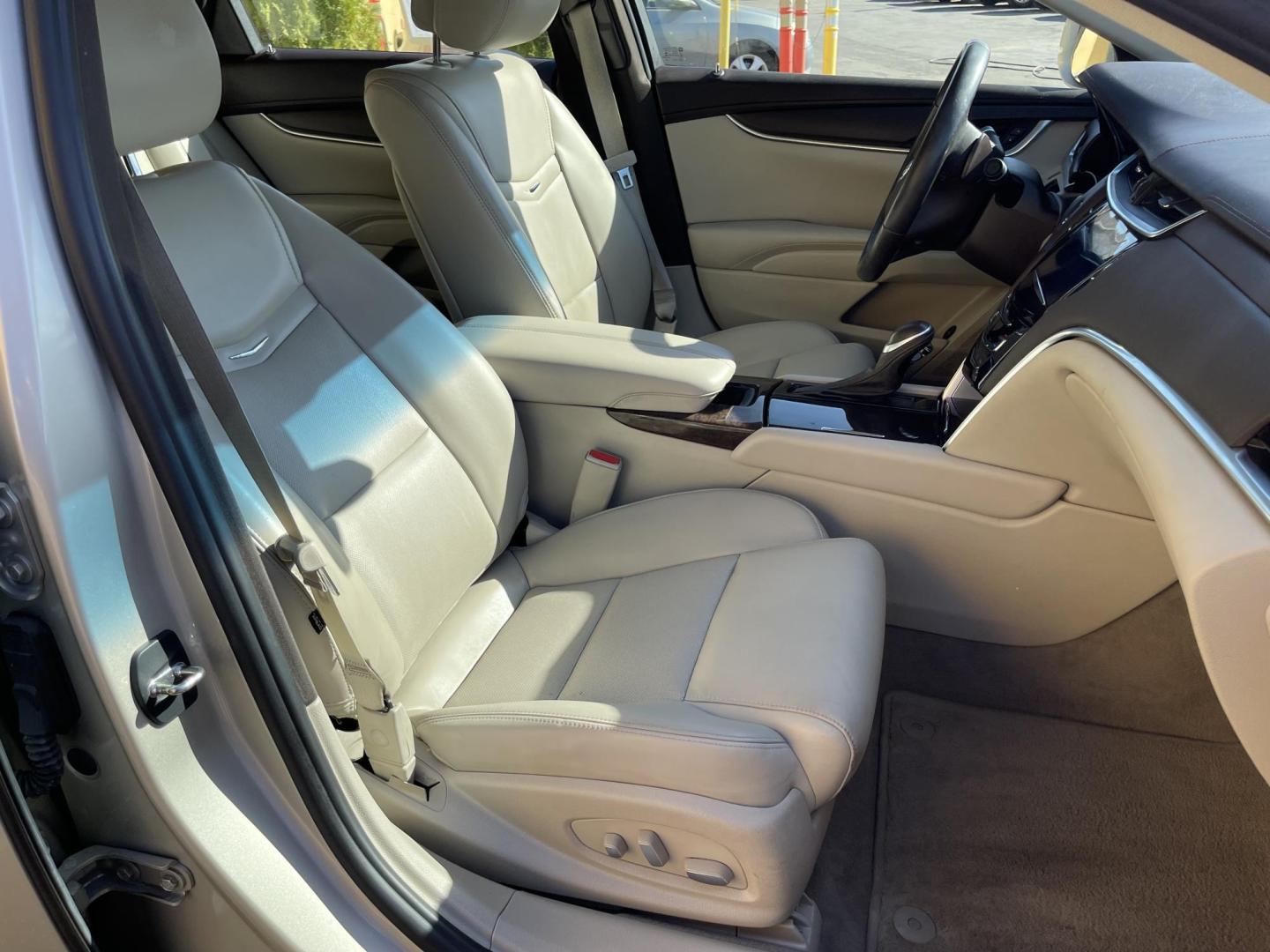 2014 Silver Sky Metallic /Tan Cadillac XTS Standard FWD (2G61L5S36E9) with an 3.6L V6 DOHC 24V engine, 6-Speed Automatic transmission, located at 801 South State Street, Salt Lake City, UT, 84111, (801) 328-0098, 40.751953, -111.888206 - Clean title! 1 Owner No accidents on Carfax!!! Carfax show this was meticulously maintained and serviced! Carfax shows regular oil changes were done and regular service intervals were taken care of. This was a new car dealer trade in that we took in it was an older retired gentlemen we were told tha - Photo#28