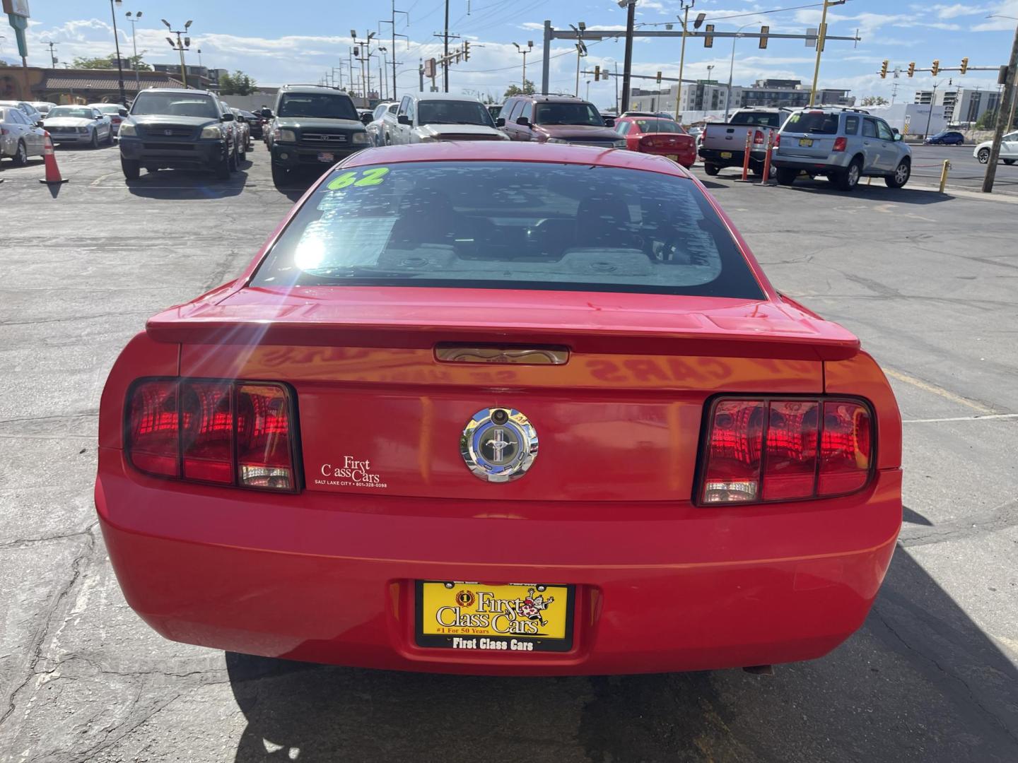 2009 Sport Red Metallic /Gray Ford Mustang V6 Coupe (1ZVHT80N895) with an 4.0L V6 SOHC 12V engine, AUTOMATIC transmission, located at 801 South State Street, Salt Lake City, UT, 84111, (801) 328-0098, 40.751953, -111.888206 - Clean title! Approved for up to a 5 year warranty! Has been checked out by our service center and passed emissions already and been approved for up to a 5 year warranty that can be purchased. Features: ABS Brakes, Air Conditioning, Alloy Wheels, AM/FM Stereo, Automatic Transmission, Auxiliary Audi - Photo#7