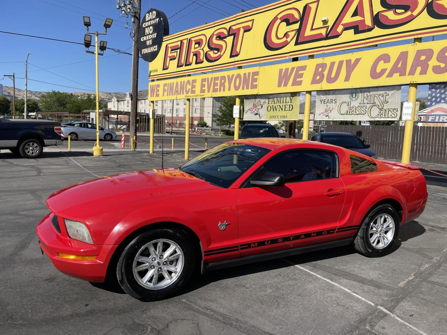 2009 Sport Red Metallic /Gray Ford Mustang V6 Coupe (1ZVHT80N895) with an 4.0L V6 SOHC 12V engine, AUTOMATIC transmission, located at 801 South State Street, Salt Lake City, UT, 84111, (801) 328-0098, 40.751953, -111.888206 - Clean title! Approved for up to a 5 year warranty! Has been checked out by our service center and passed emissions already and been approved for up to a 5 year warranty that can be purchased. Features: ABS Brakes, Air Conditioning, Alloy Wheels, AM/FM Stereo, Automatic Transmission, Auxiliary Audi - Photo#10