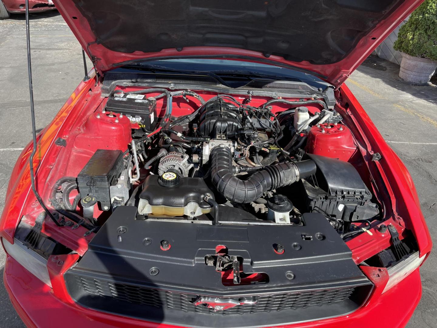 2009 Sport Red Metallic /Gray Ford Mustang V6 Coupe (1ZVHT80N895) with an 4.0L V6 SOHC 12V engine, AUTOMATIC transmission, located at 801 South State Street, Salt Lake City, UT, 84111, (801) 328-0098, 40.751953, -111.888206 - Clean title! Approved for up to a 5 year warranty! Has been checked out by our service center and passed emissions already and been approved for up to a 5 year warranty that can be purchased. Features: ABS Brakes, Air Conditioning, Alloy Wheels, AM/FM Stereo, Automatic Transmission, Auxiliary Audi - Photo#21