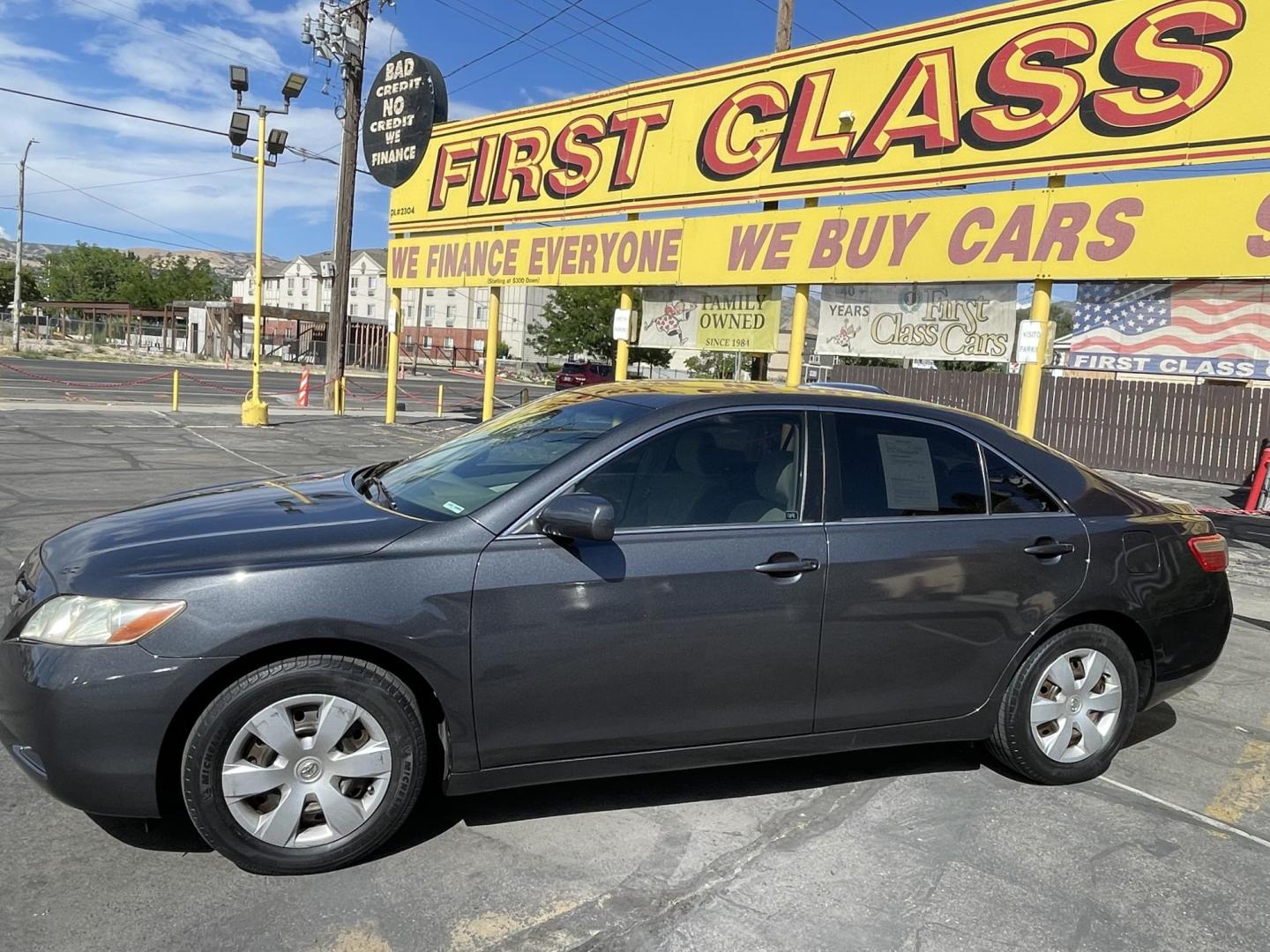 2009 Sterling Gray Metallic /Gray Toyota Camry LE 5-Spd AT (4T1BE46K49U) with an 2.4L L4 DOHC 16V engine, 5-Speed Automatic Overdrive transmission, located at 801 South State Street, Salt Lake City, UT, 84111, (801) 328-0098, 40.751953, -111.888206 - Clean title! No accidents on Carfax report! Only 2 previous owners on Carfax history report! Carfax shows regular service was done on this vehicle including oil changes and maintenance intervals. Vehicle has passed state of Utah emissions already and checked out by our mechanic and approved for up t - Photo#8