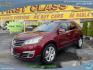 2015 Maroon /Black Chevrolet Traverse LTZ AWD (1GNKVJKD0FJ) with an 3.6L V6 DOHC 24V engine, 6-Speed Automatic transmission, located at 801 South State Street, Salt Lake City, UT, 84111, (801) 328-0098, 40.751953, -111.888206 - AWD, Clean title!!! Must see in great condition for the year, make and miles! Comes with all wheel drive and is loaded with lots of adds. Equipped with rear entertainment and rear a/c ventilation, 3rd row seating for the family great family vehicle! Heated and A/C seats! Vehicle has been inspected b - Photo#0