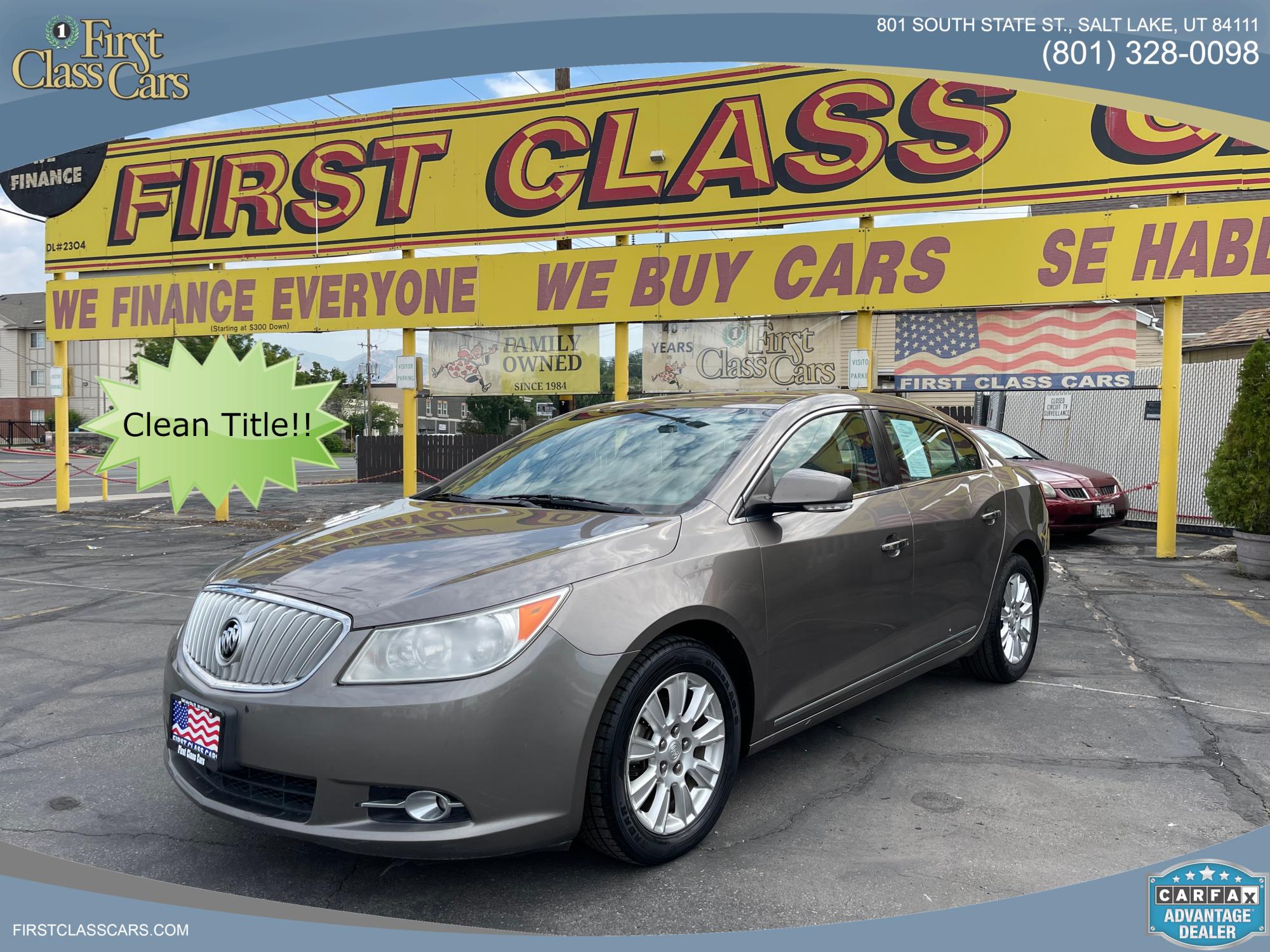 photo of 2012 Buick LaCrosse Leather Package