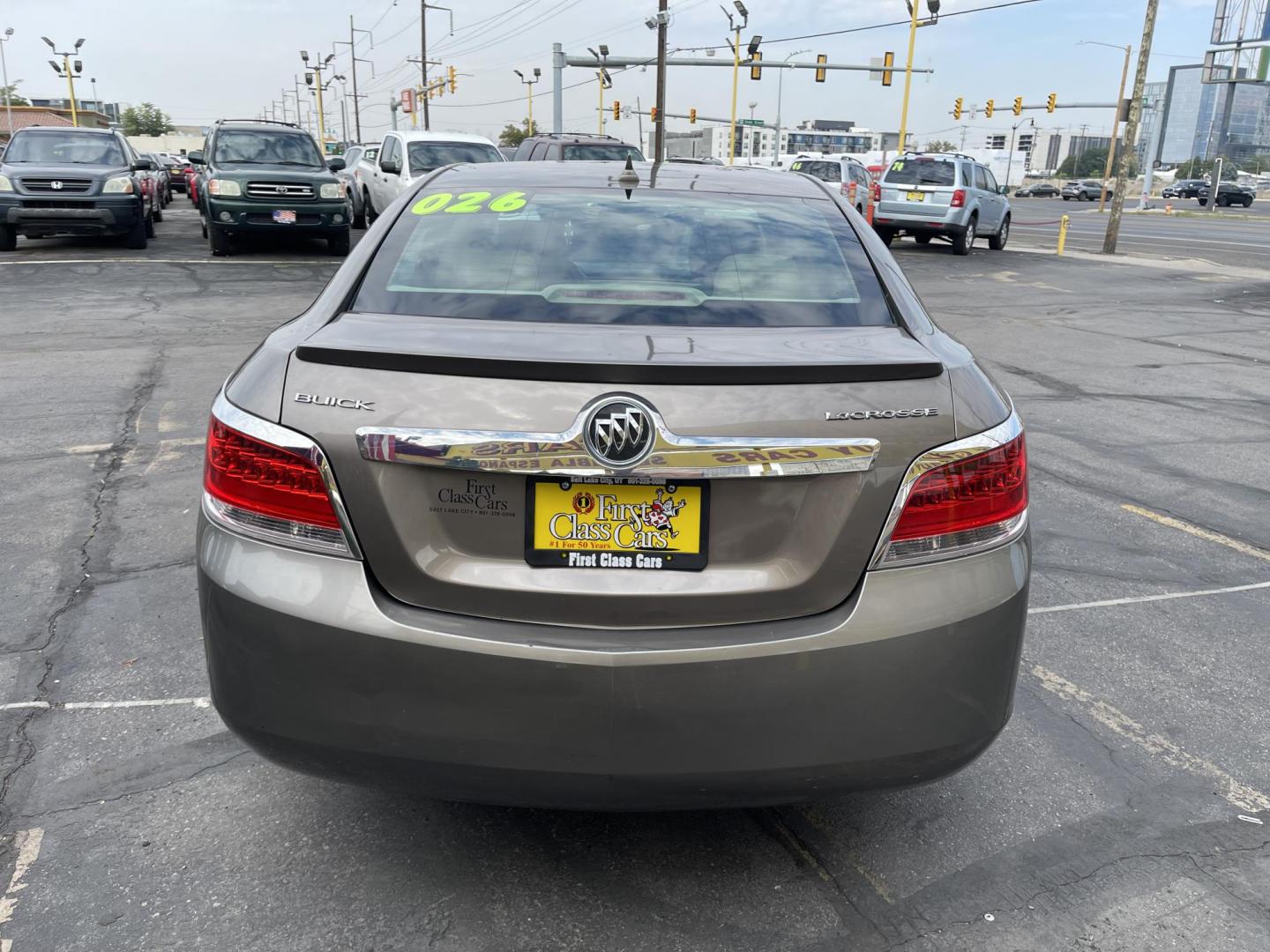 2012 Silver Sky Metallic /Tan Buick LaCrosse Leather Package (1G4GC5ER8CF) with an 2.4L L4 DOHC 16V engine, 6-Speed Automatic transmission, located at 801 South State Street, Salt Lake City, UT, 84111, (801) 328-0098, 40.751953, -111.888206 - Clean title! No accidents on Carfax! Service history is shown on the Carfax report. Super clean inside and out! Immaculate condition! Passed emissions already and has been checked out by our mechanic shop and approved for up to a 5 year warranty. Features: ABS Brakes, Air Conditioning, Alloy Wheels - Photo#6