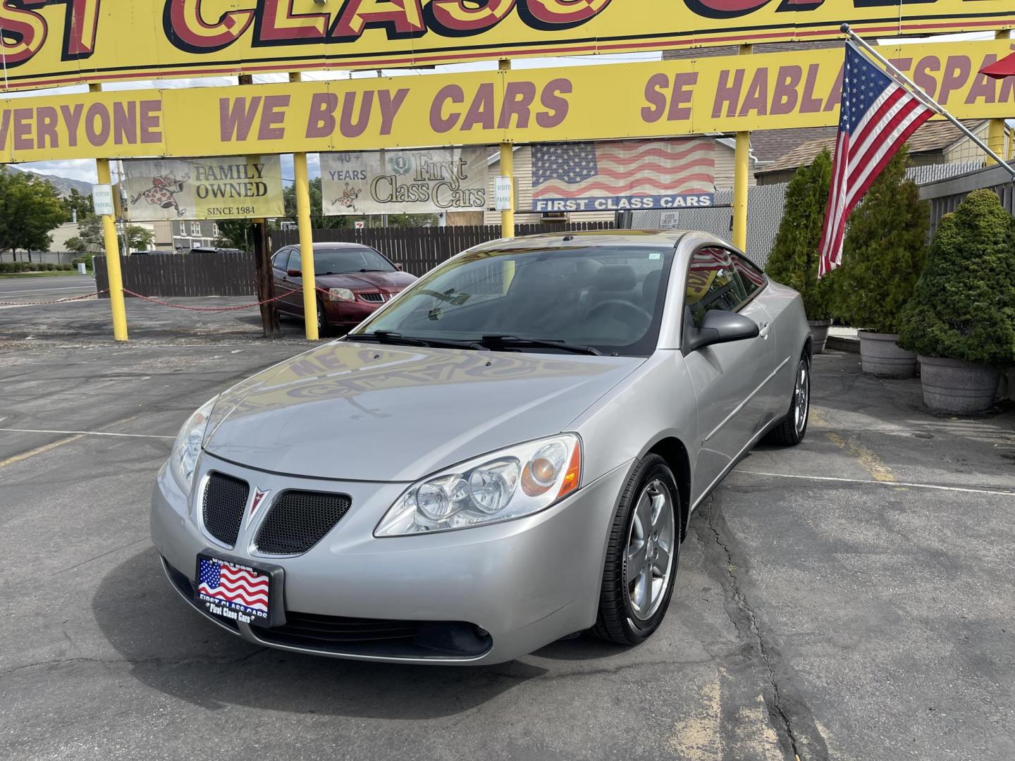2006 Silver Sky Metallic /Black Pontiac G6 GT Coupe (1G2ZH158164) with an 3.5L V6 OHV 12V engine, 4-Speed Automatic Overdrive transmission, located at 801 South State Street, Salt Lake City, UT, 84111, (801) 328-0098, 40.751953, -111.888206 - Clean title, Wow Carfax 1 Owner extremely low miles only 36,554 miles very hard to find with miles like this! It was garaged most of its life and only driven occasionally by an older grandmother that never drove very much that is why the miles are so low. Car is in immaculate condition! Very clean! - Photo#1