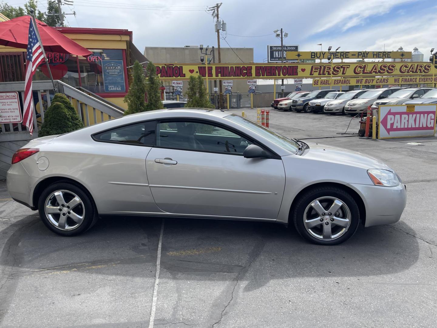 2006 Silver Sky Metallic /Black Pontiac G6 GT Coupe (1G2ZH158164) with an 3.5L V6 OHV 12V engine, 4-Speed Automatic Overdrive transmission, located at 801 South State Street, Salt Lake City, UT, 84111, (801) 328-0098, 40.751953, -111.888206 - Clean title, Wow Carfax 1 Owner extremely low miles only 36,554 miles very hard to find with miles like this! It was garaged most of its life and only driven occasionally by an older grandmother that never drove very much that is why the miles are so low. Car is in immaculate condition! Very clean! - Photo#4
