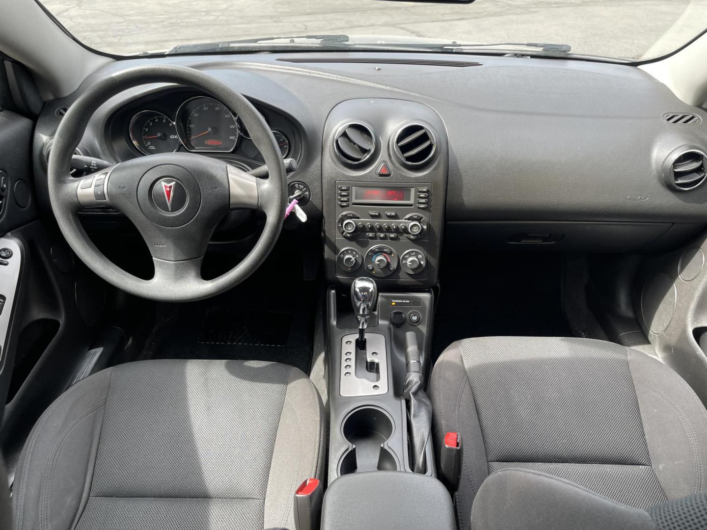 2006 Silver Sky Metallic /Black Pontiac G6 GT Coupe (1G2ZH158164) with an 3.5L V6 OHV 12V engine, 4-Speed Automatic Overdrive transmission, located at 801 South State Street, Salt Lake City, UT, 84111, (801) 328-0098, 40.751953, -111.888206 - Clean title, Wow Carfax 1 Owner extremely low miles only 36,554 miles very hard to find with miles like this! It was garaged most of its life and only driven occasionally by an older grandmother that never drove very much that is why the miles are so low. Car is in immaculate condition! Very clean! - Photo#11