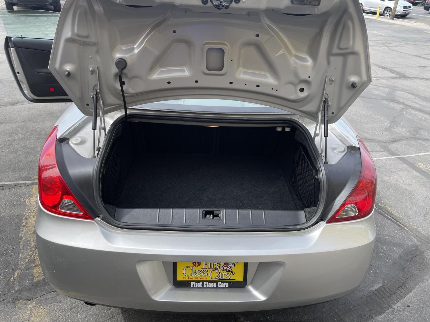 2006 Silver Sky Metallic /Black Pontiac G6 GT Coupe (1G2ZH158164) with an 3.5L V6 OHV 12V engine, 4-Speed Automatic Overdrive transmission, located at 801 South State Street, Salt Lake City, UT, 84111, (801) 328-0098, 40.751953, -111.888206 - Clean title, Wow Carfax 1 Owner extremely low miles only 36,554 miles very hard to find with miles like this! It was garaged most of its life and only driven occasionally by an older grandmother that never drove very much that is why the miles are so low. Car is in immaculate condition! Very clean! - Photo#26