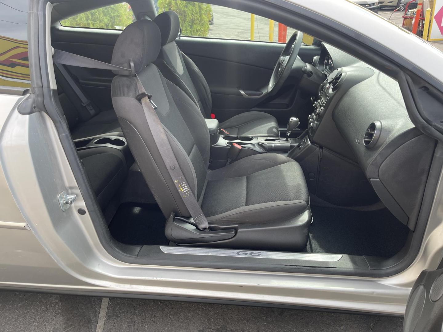 2006 Silver Sky Metallic /Black Pontiac G6 GT Coupe (1G2ZH158164) with an 3.5L V6 OHV 12V engine, 4-Speed Automatic Overdrive transmission, located at 801 South State Street, Salt Lake City, UT, 84111, (801) 328-0098, 40.751953, -111.888206 - Clean title, Wow Carfax 1 Owner extremely low miles only 36,554 miles very hard to find with miles like this! It was garaged most of its life and only driven occasionally by an older grandmother that never drove very much that is why the miles are so low. Car is in immaculate condition! Very clean! - Photo#29