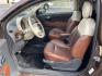 2013 Bamboo Pearl /BROWN Fiat 500 Lounge Hatchback (3C3CFFCR9DT) with an 1.4L L4 engine, 6-Speed Automatic transmission, located at 801 South State Street, Salt Lake City, UT, 84111, (801) 328-0098, 40.751953, -111.888206 - Clean title! No accidents on Carfax! Carfax shows only 2 owners no accidents clean title! Vehicle has been maintained and cared for Carfax show 16 maintenance service records that includes oil changes and maintenance. This has passed all inspections certifications and approved for up to a 5 year war - Photo#11