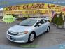 2012 Satin Silver Metallic /Gray Honda Civic LX Sedan 5-Speed AT (19XFB2F5XCE) with an 1.8L L4 SOHC 16V engine, 5-Speed Automatic transmission, located at 801 South State Street, Salt Lake City, UT, 84111, (801) 328-0098, 40.751953, -111.888206 - Clean title!!! No accidents on Carfax history report! Vehicle has been very well taken care of and maintained Carfax shows this vehicle has been serviced 25 times that includes oil changes and regular maintenance that has been performed. Great gas saver this 2012 Honda Civic LX with a 1.8L engine g - Photo#0