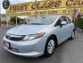 2012 Satin Silver Metallic /Gray Honda Civic LX Sedan 5-Speed AT (19XFB2F5XCE) with an 1.8L L4 SOHC 16V engine, 5-Speed Automatic transmission, located at 801 South State Street, Salt Lake City, UT, 84111, (801) 328-0098, 40.751953, -111.888206 - Clean title!!! No accidents on Carfax history report! Vehicle has been very well taken care of and maintained Carfax shows this vehicle has been serviced 25 times that includes oil changes and regular maintenance that has been performed. Great gas saver this 2012 Honda Civic LX with a 1.8L engine g - Photo#1
