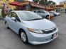 2012 Satin Silver Metallic /Gray Honda Civic LX Sedan 5-Speed AT (19XFB2F5XCE) with an 1.8L L4 SOHC 16V engine, 5-Speed Automatic transmission, located at 801 South State Street, Salt Lake City, UT, 84111, (801) 328-0098, 40.751953, -111.888206 - Clean title!!! No accidents on Carfax history report! Vehicle has been very well taken care of and maintained Carfax shows this vehicle has been serviced 25 times that includes oil changes and regular maintenance that has been performed. Great gas saver this 2012 Honda Civic LX with a 1.8L engine g - Photo#3