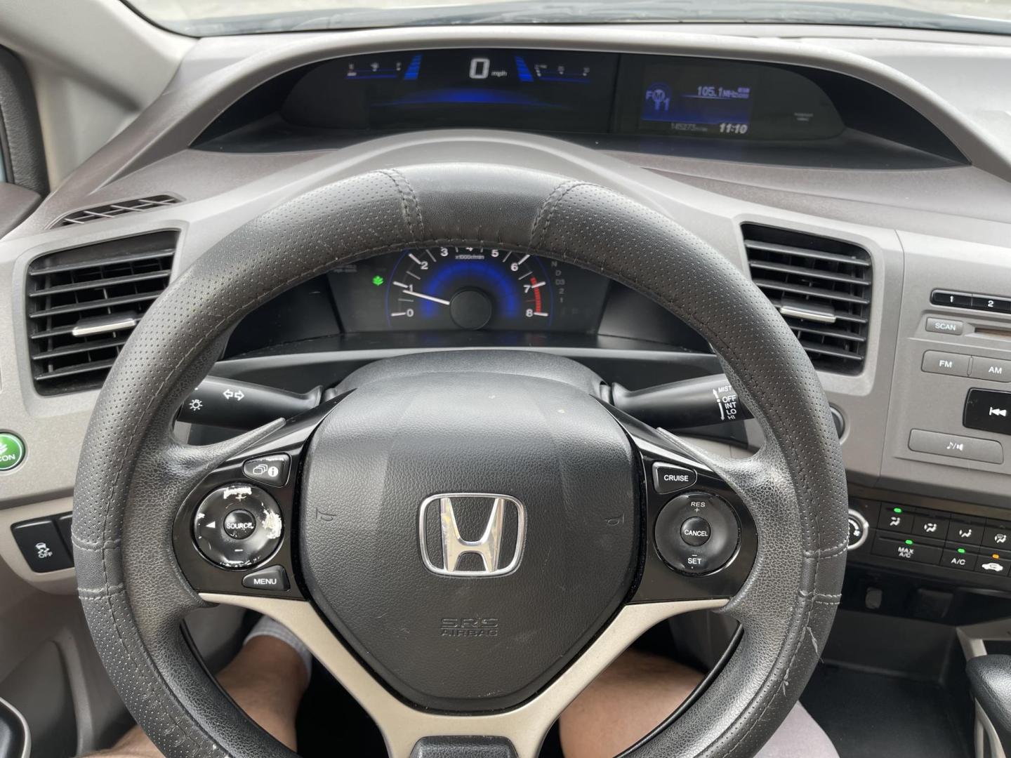 2012 Satin Silver Metallic /Gray Honda Civic LX Sedan 5-Speed AT (19XFB2F5XCE) with an 1.8L L4 SOHC 16V engine, 5-Speed Automatic transmission, located at 801 South State Street, Salt Lake City, UT, 84111, (801) 328-0098, 40.751953, -111.888206 - Clean title!!! No accidents on Carfax history report! Vehicle has been very well taken care of and maintained Carfax shows this vehicle has been serviced 25 times that includes oil changes and regular maintenance that has been performed. Great gas saver this 2012 Honda Civic LX with a 1.8L engine g - Photo#20