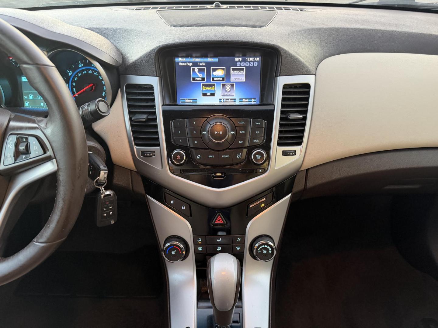 2014 Bluestone Metallic /Tan Chevrolet Cruze 2LT Auto (1G1PE5SB6E7) with an 1.4L L4 DOHC 16V TURBO engine, 6-Speed Automatic transmission, located at 801 South State Street, Salt Lake City, UT, 84111, (801) 328-0098, 40.751953, -111.888206 - 1 Owner car! Clean Title! Hard to find well kept in as great of condition as this one! Has been maintained and taken care of according to the Carfax report it shows all service records that includes regular oil changes and maintenance. No accidents according to Carfax there has never been any accide - Photo#12