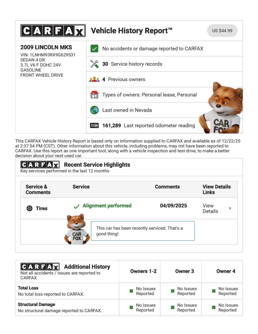 2009 Super White /Tan Lincoln MKS FWD (1LNHM93RX9G) with an 3.7L V6 DOHC 24V engine, 6-Speed Automatic Overdrive transmission, located at 801 South State Street, Salt Lake City, UT, 84111, (801) 328-0098, 40.751953, -111.888206 - Clean title! No accidents on the Carfax history report. Carfax shows regular maintenance and service has been performed. Approved for up to a 5 year extended warranty that can be purchased in addition to the vehicle. Has passed all vehicle inspections and approved for up an extended warranty plan th - Photo#28