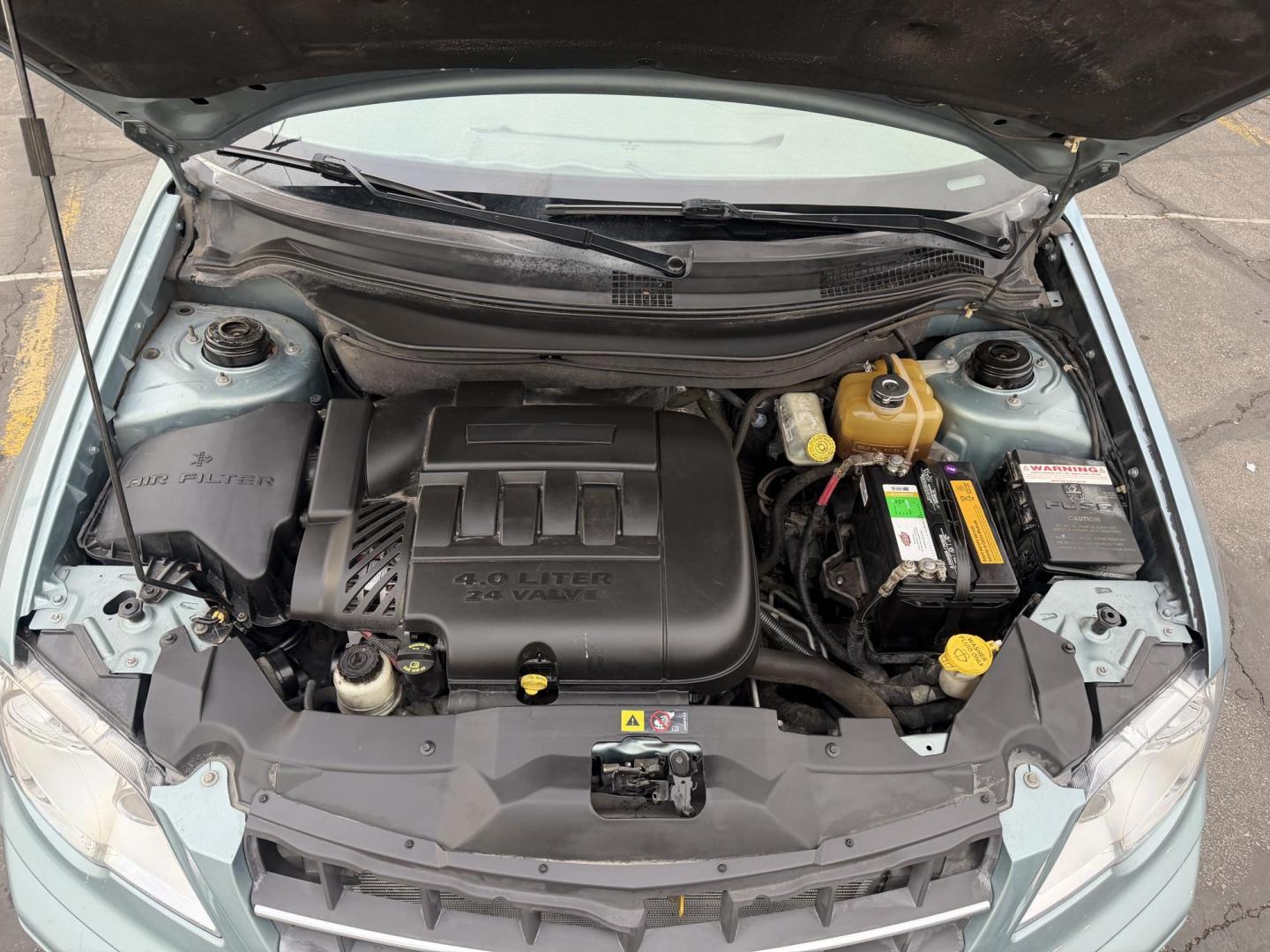 2008 French Blue Metallic /Tan Chrysler Pacifica Touring AWD (2A8GF68X78R) with an 4.0L V6 SOHC 24V engine, 6-Speed Automatic Overdrive transmission, located at 801 South State Street, Salt Lake City, UT, 84111, (801) 328-0098, 40.751953, -111.888206 - Excellent condition inside and out! Clean title! Must see affordable all wheel drive SUV in excellent condition inside and out! Loaded with lots of extras! Features: 4WD/AWD, ABS Brakes, Air Conditioning, Alloy Wheels, AM/FM Stereo, Automatic Transmission, Auxiliary Audio Input, CD Audio, Cruise C - Photo#24