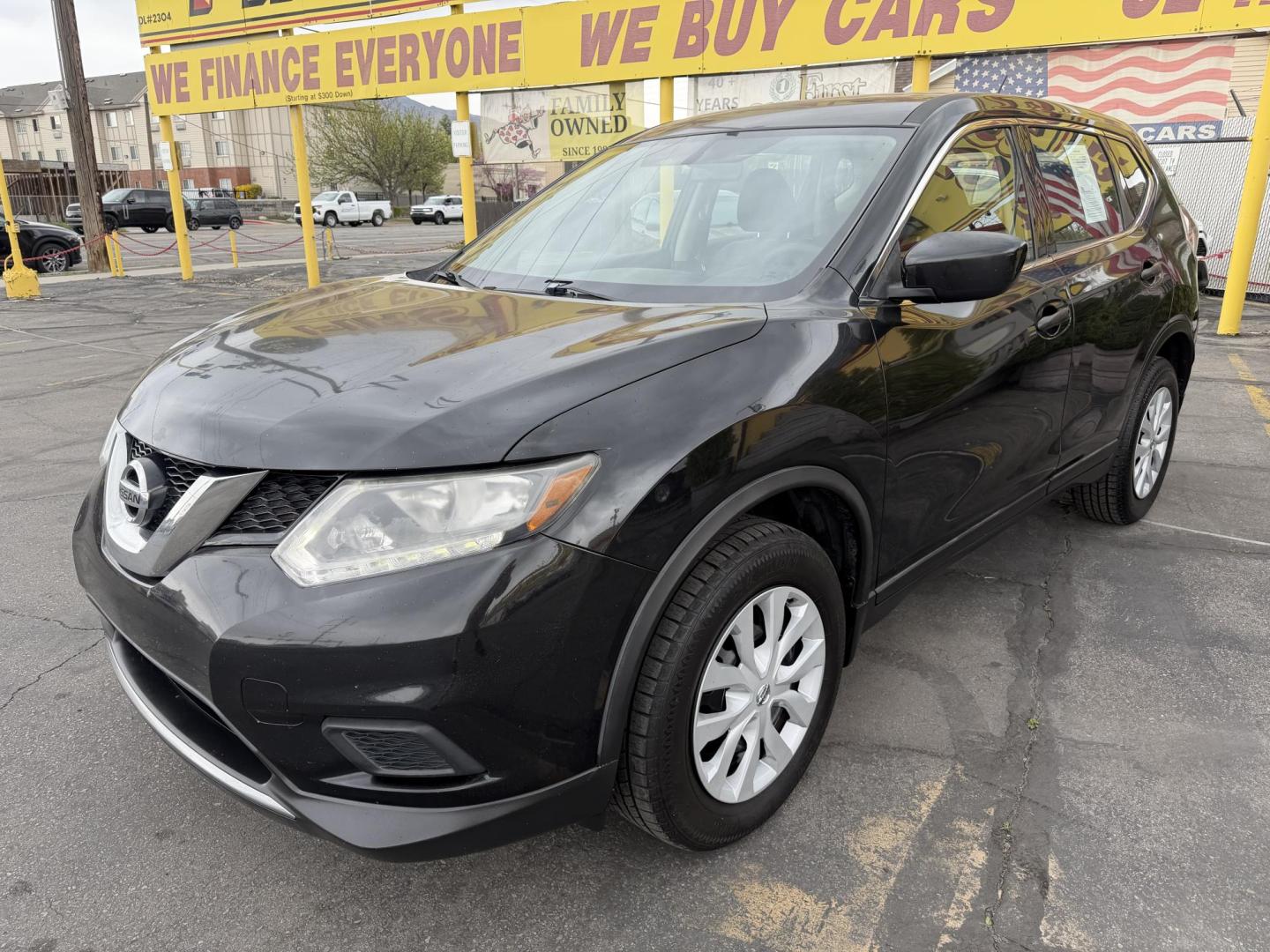 2016 Black /Black Nissan Rogue SV AWD (KNMAT2MV2GP) with an 2.5L L4 DOHC 16V engine, CVT transmission, located at 801 South State Street, Salt Lake City, UT, 84111, (801) 328-0098, 40.751953, -111.888206 - Clean Title!!! Only 2 reported owners on the Carfax history report! Must see in great shape for the year, make and miles. Passed all inspections certifications and has been approved for up to a 5 year bumper to bumper warranty through Protective that give you peace of mind and covered in all 50 stat - Photo#1