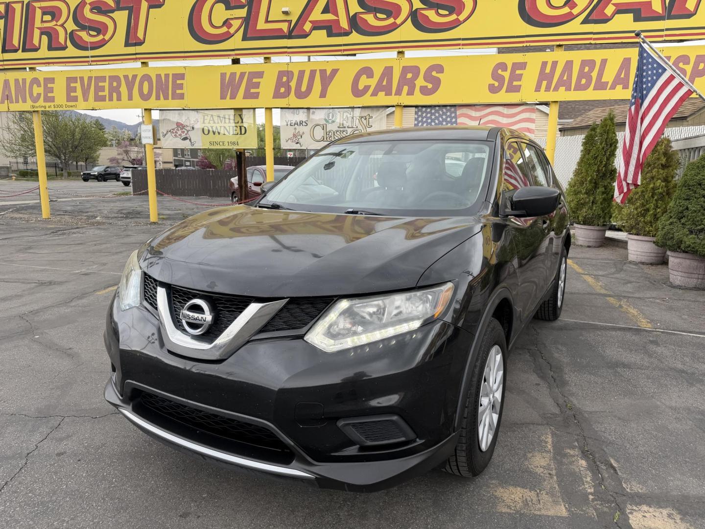2016 Black /Black Nissan Rogue SV AWD (KNMAT2MV2GP) with an 2.5L L4 DOHC 16V engine, CVT transmission, located at 801 South State Street, Salt Lake City, UT, 84111, (801) 328-0098, 40.751953, -111.888206 - Clean Title!!! Only 2 reported owners on the Carfax history report! Must see in great shape for the year, make and miles. Passed all inspections certifications and has been approved for up to a 5 year bumper to bumper warranty through Protective that give you peace of mind and covered in all 50 stat - Photo#2