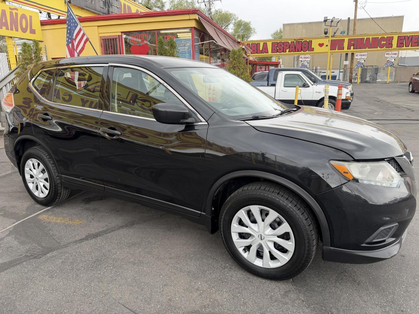 2016 Black /Black Nissan Rogue SV AWD (KNMAT2MV2GP) with an 2.5L L4 DOHC 16V engine, CVT transmission, located at 801 South State Street, Salt Lake City, UT, 84111, (801) 328-0098, 40.751953, -111.888206 - Clean Title!!! Only 2 reported owners on the Carfax history report! Must see in great shape for the year, make and miles. Passed all inspections certifications and has been approved for up to a 5 year bumper to bumper warranty through Protective that give you peace of mind and covered in all 50 stat - Photo#7