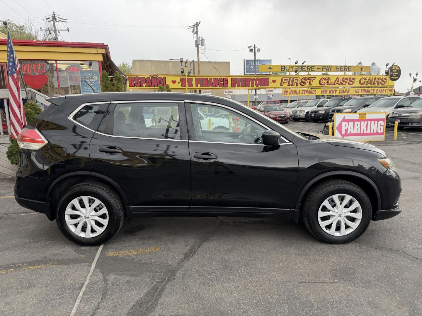 2016 Black /Black Nissan Rogue SV AWD (KNMAT2MV2GP) with an 2.5L L4 DOHC 16V engine, CVT transmission, located at 801 South State Street, Salt Lake City, UT, 84111, (801) 328-0098, 40.751953, -111.888206 - Clean Title!!! Only 2 reported owners on the Carfax history report! Must see in great shape for the year, make and miles. Passed all inspections certifications and has been approved for up to a 5 year bumper to bumper warranty through Protective that give you peace of mind and covered in all 50 stat - Photo#8