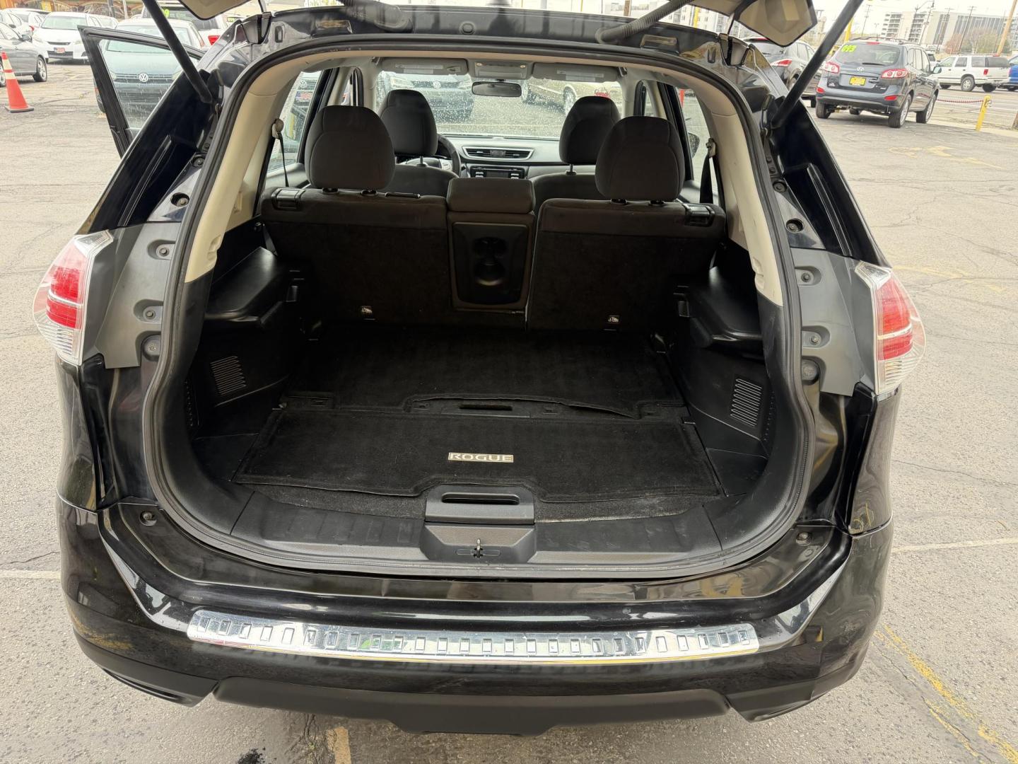 2016 Black /Black Nissan Rogue SV AWD (KNMAT2MV2GP) with an 2.5L L4 DOHC 16V engine, CVT transmission, located at 801 South State Street, Salt Lake City, UT, 84111, (801) 328-0098, 40.751953, -111.888206 - Clean Title!!! Only 2 reported owners on the Carfax history report! Must see in great shape for the year, make and miles. Passed all inspections certifications and has been approved for up to a 5 year bumper to bumper warranty through Protective that give you peace of mind and covered in all 50 stat - Photo#26