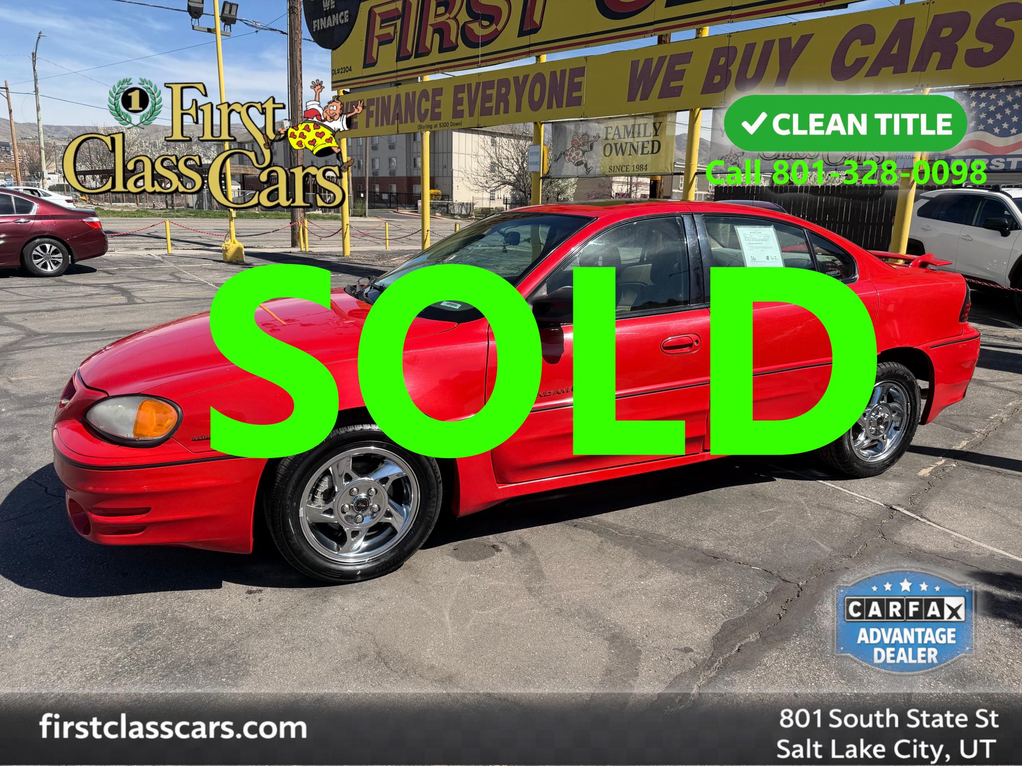 photo of 2002 Pontiac Grand AM GT1 sedan