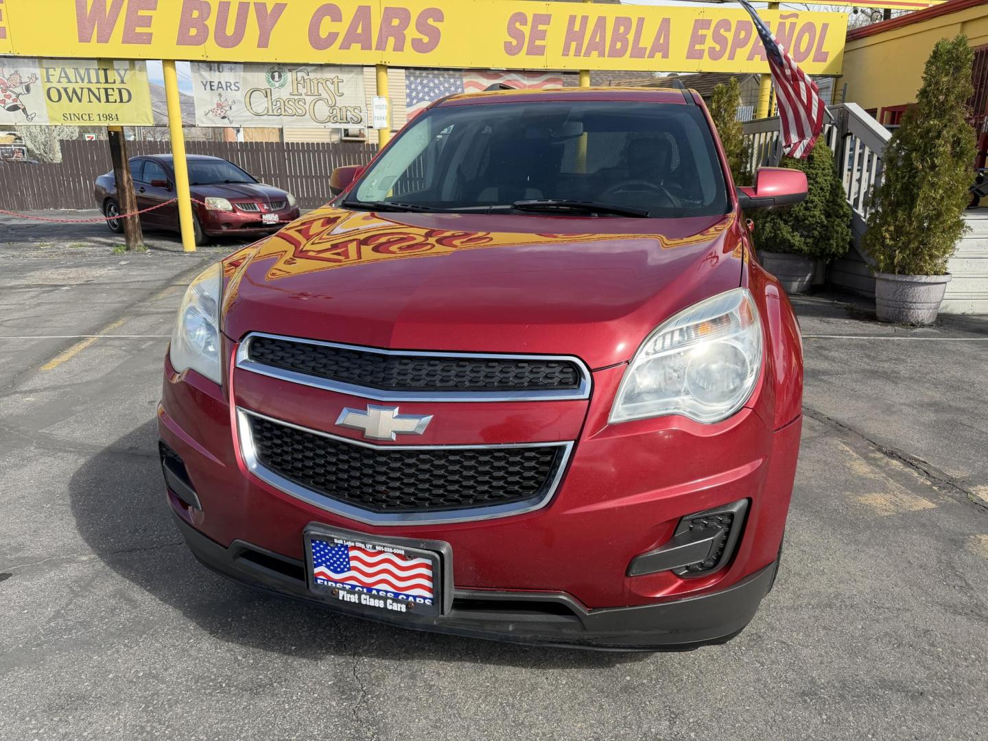 2015 Rallye Red /Black Chevrolet Equinox 1LT 2WD (2GNALBEKXF1) with an 2.4L L4 DOHC 16V FFV engine, 6-Speed Automatic transmission, located at 801 South State Street, Salt Lake City, UT, 84111, (801) 328-0098, 40.751953, -111.888206 - Clean title! No accidents on the Carfax! Clean Carfax history report. Great condition inside and out this is a must see. Approved for up to a 5 year warranty that can be purchased. Passed all inspections already and ready to go! Features: ABS Brakes, Air Conditioning, Alloy Wheels, AM/FM Stereo, A - Photo#3
