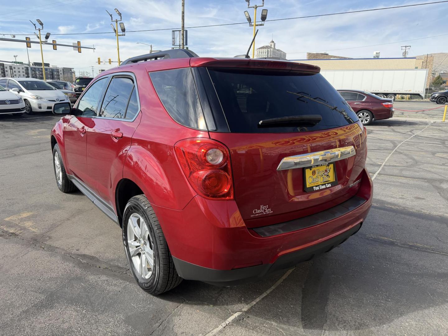 2015 Rallye Red /Black Chevrolet Equinox 1LT 2WD (2GNALBEKXF1) with an 2.4L L4 DOHC 16V FFV engine, 6-Speed Automatic transmission, located at 801 South State Street, Salt Lake City, UT, 84111, (801) 328-0098, 40.751953, -111.888206 - Clean title! No accidents on the Carfax! Clean Carfax history report. Great condition inside and out this is a must see. Approved for up to a 5 year warranty that can be purchased. Passed all inspections already and ready to go! Features: ABS Brakes, Air Conditioning, Alloy Wheels, AM/FM Stereo, A - Photo#12
