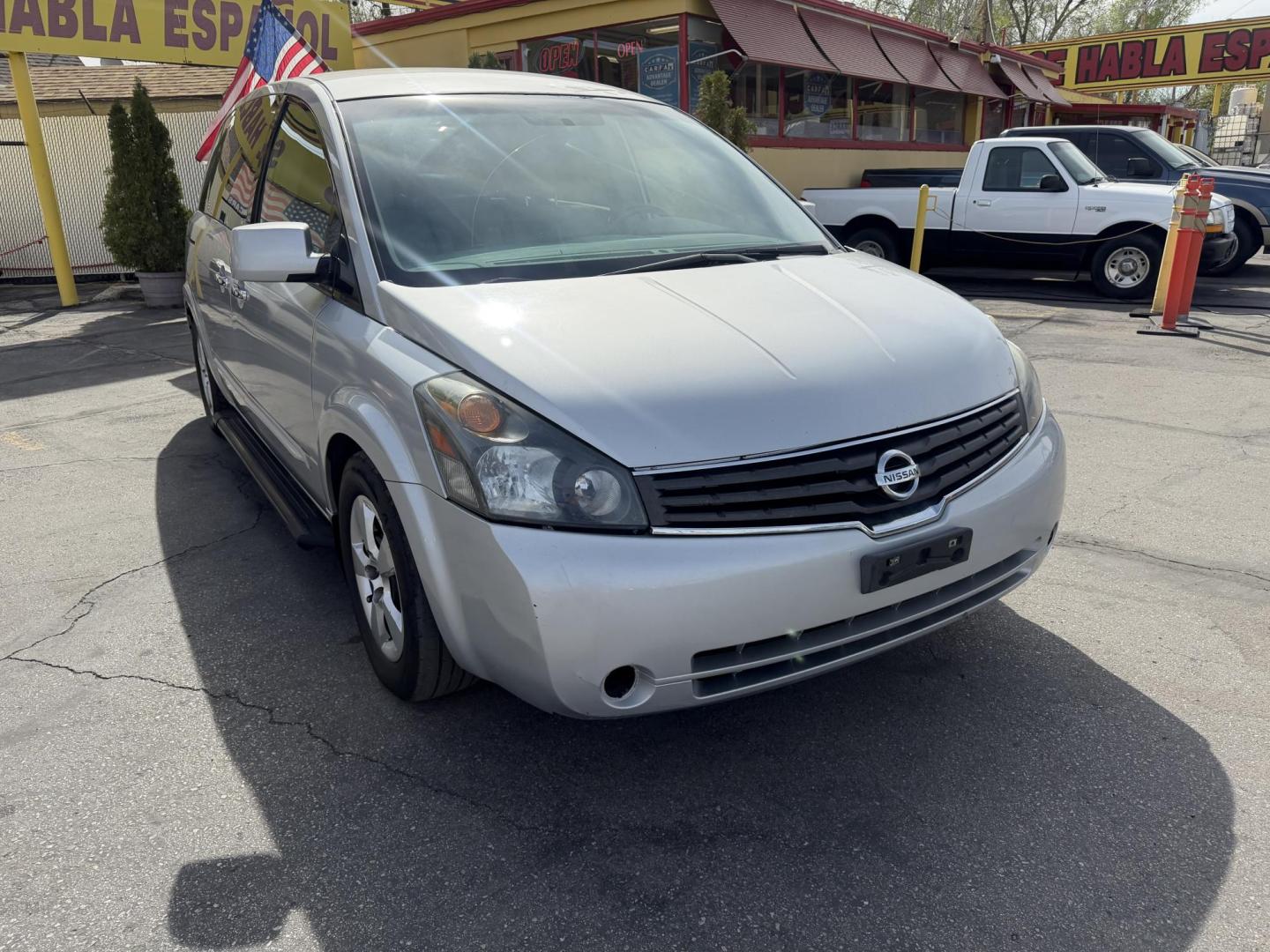 2008 Silver Sky Metallic /Gray Nissan Quest 3.5 (5N1BV28UX8N) with an 3.5L V6 DOHC 24V engine, 5-Speed Automatic transmission, located at 801 South State Street, Salt Lake City, UT, 84111, (801) 328-0098, 40.751953, -111.888206 - Clean title! Affordable family van! Low miles for the year only 138,893 miles that is really low for a 2008. Approved for up to a 5 year extended warranty plan that can be added onto the vehicle. Features: ABS Brakes, Air Conditioning, AM/FM Stereo, Automatic Transmission, Auxiliary Audio Input, C - Photo#4