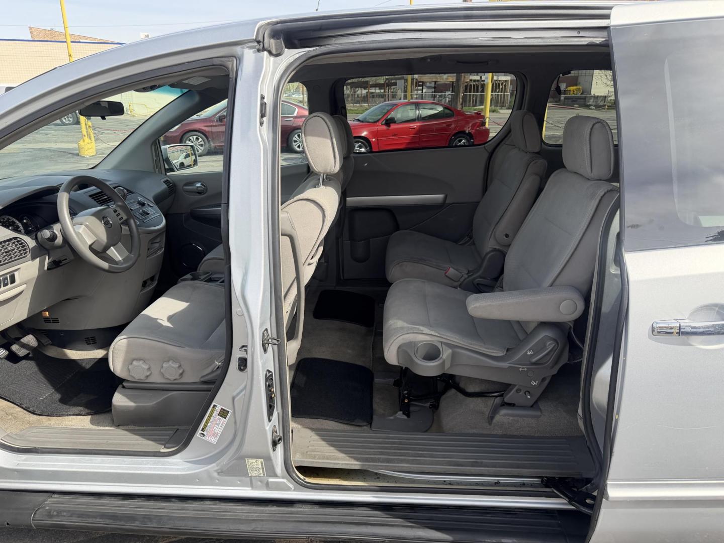 2008 Silver Sky Metallic /Gray Nissan Quest 3.5 (5N1BV28UX8N) with an 3.5L V6 DOHC 24V engine, 5-Speed Automatic transmission, located at 801 South State Street, Salt Lake City, UT, 84111, (801) 328-0098, 40.751953, -111.888206 - Clean title! Affordable family van! Low miles for the year only 138,893 miles that is really low for a 2008. Approved for up to a 5 year extended warranty plan that can be added onto the vehicle. Features: ABS Brakes, Air Conditioning, AM/FM Stereo, Automatic Transmission, Auxiliary Audio Input, C - Photo#15