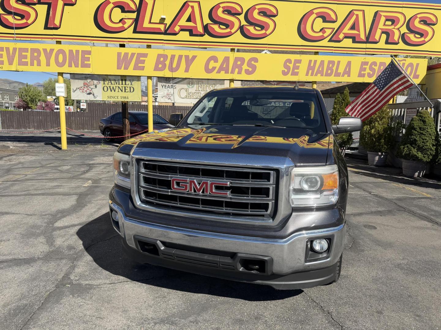 2015 Black /Black GMC Sierra 1500 SLE Crew Cab Short Box 4WD (3GTU2UEC5FG) with an 5.3L V8 OHV 16V engine, 6-Speed Automatic transmission, located at 801 South State Street, Salt Lake City, UT, 84111, (801) 328-0098, 40.751953, -111.888206 - 2015 GMC Sierra 1500 SLE 4x4 – Clean Title – Immaculate Condition Ready to go today! This truck is CLEAN inside & out and drives like a dream. Well maintained, fully inspected, and built to handle Utah roads year-round.Clean Title, Passed Mechanical Inspection, Eligible for Up to 5-Year / 50,00 - Photo#3