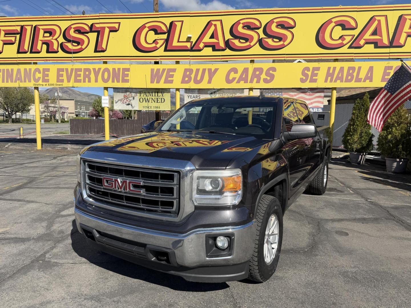 2015 Black /Black GMC Sierra 1500 SLE Crew Cab Short Box 4WD (3GTU2UEC5FG) with an 5.3L V8 OHV 16V engine, 6-Speed Automatic transmission, located at 801 South State Street, Salt Lake City, UT, 84111, (801) 328-0098, 40.751953, -111.888206 - 2015 GMC Sierra 1500 SLE 4x4 – Clean Title – Immaculate Condition Ready to go today! This truck is CLEAN inside & out and drives like a dream. Well maintained, fully inspected, and built to handle Utah roads year-round.Clean Title, Passed Mechanical Inspection, Eligible for Up to 5-Year / 50,00 - Photo#2