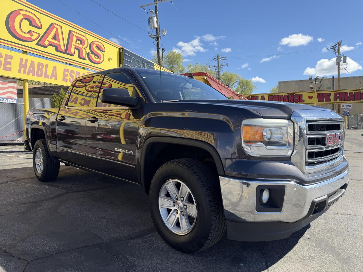 2015 Black /Black GMC Sierra 1500 SLE Crew Cab Short Box 4WD (3GTU2UEC5FG) with an 5.3L V8 OHV 16V engine, 6-Speed Automatic transmission, located at 801 South State Street, Salt Lake City, UT, 84111, (801) 328-0098, 40.751953, -111.888206 - 2015 GMC Sierra 1500 SLE 4x4 – Clean Title – Immaculate Condition Ready to go today! This truck is CLEAN inside & out and drives like a dream. Well maintained, fully inspected, and built to handle Utah roads year-round.Clean Title, Passed Mechanical Inspection, Eligible for Up to 5-Year / 50,00 - Photo#7