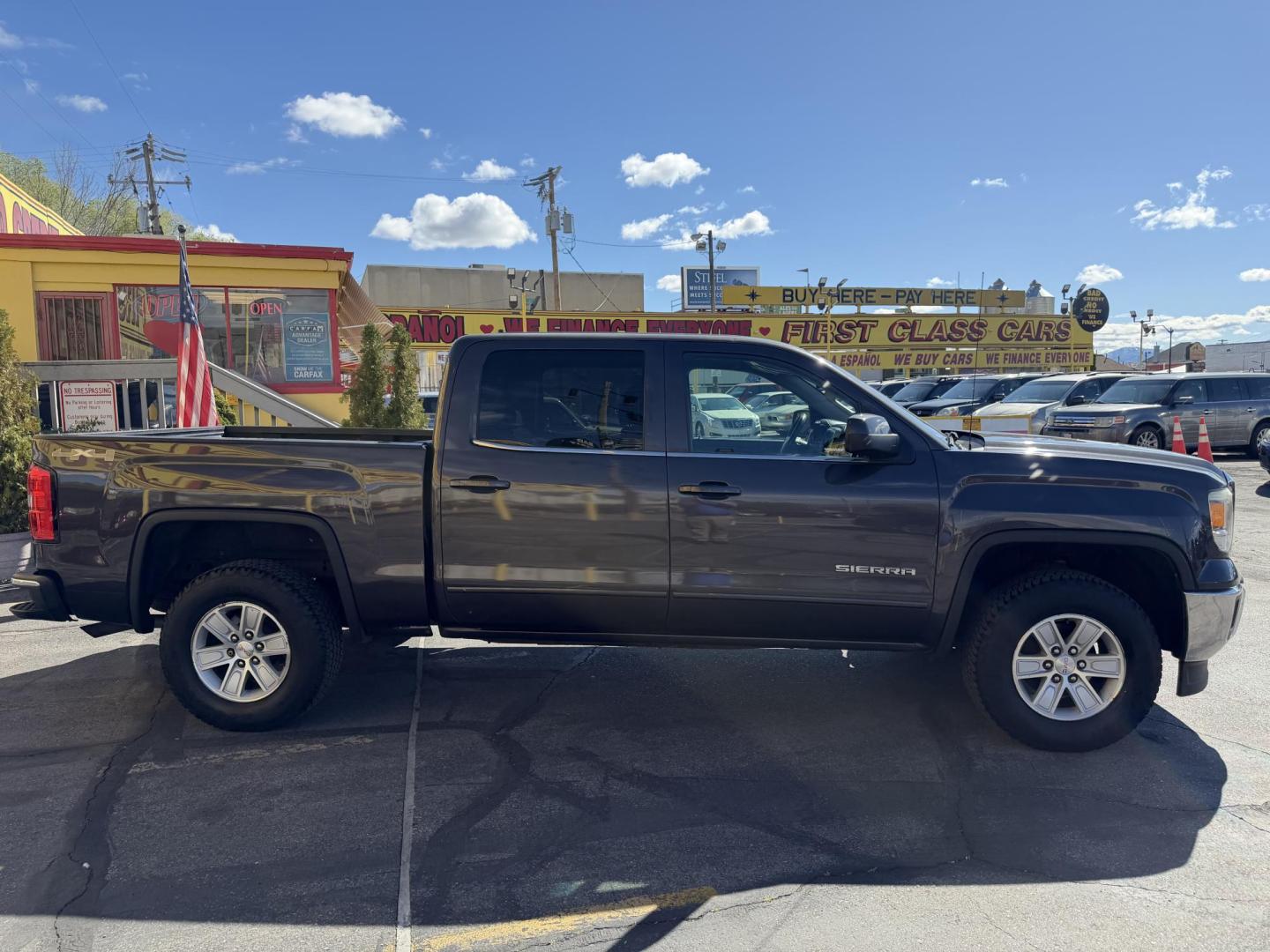 2015 Black /Black GMC Sierra 1500 SLE Crew Cab Short Box 4WD (3GTU2UEC5FG) with an 5.3L V8 OHV 16V engine, 6-Speed Automatic transmission, located at 801 South State Street, Salt Lake City, UT, 84111, (801) 328-0098, 40.751953, -111.888206 - 2015 GMC Sierra 1500 SLE 4x4 – Clean Title – Immaculate Condition Ready to go today! This truck is CLEAN inside & out and drives like a dream. Well maintained, fully inspected, and built to handle Utah roads year-round.Clean Title, Passed Mechanical Inspection, Eligible for Up to 5-Year / 50,00 - Photo#9