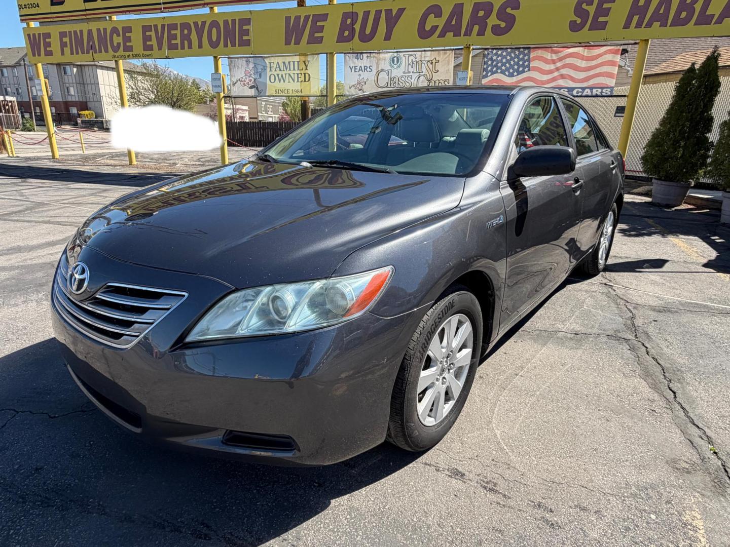 2007 Mineral Gray Metallic Toyota Camry Hybrid Sedan (4T1BB46K47U) with an 2.4L L4 DOHC 16V HYBRID engine, CVT transmission, located at 801 South State Street, Salt Lake City, UT, 84111, (801) 328-0098, 40.751953, -111.888206 - Clean title 2007 Toyota Camry Hybrid! Perfect Gas saver estimated 36–40 MPG City and highway around 34–38 MPG average is around 37 MPG!!! Only 2 previous owners on the Carfax. Really low miles for the year only 103,291 is really low for a 2007. This vehicle has been meticulously cared for and m - Photo#1