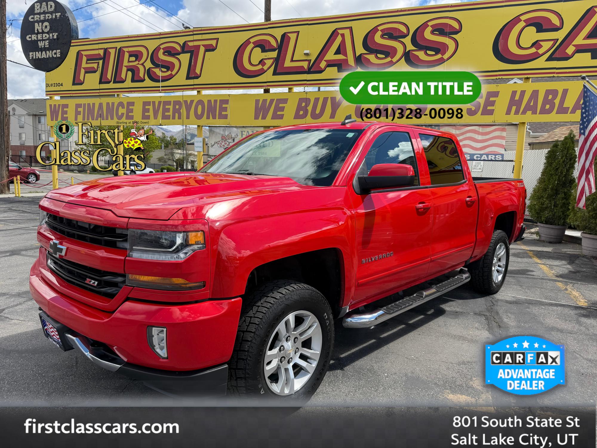 photo of 2016 Chevrolet Silverado 1500 LT Crew Cab 4WD